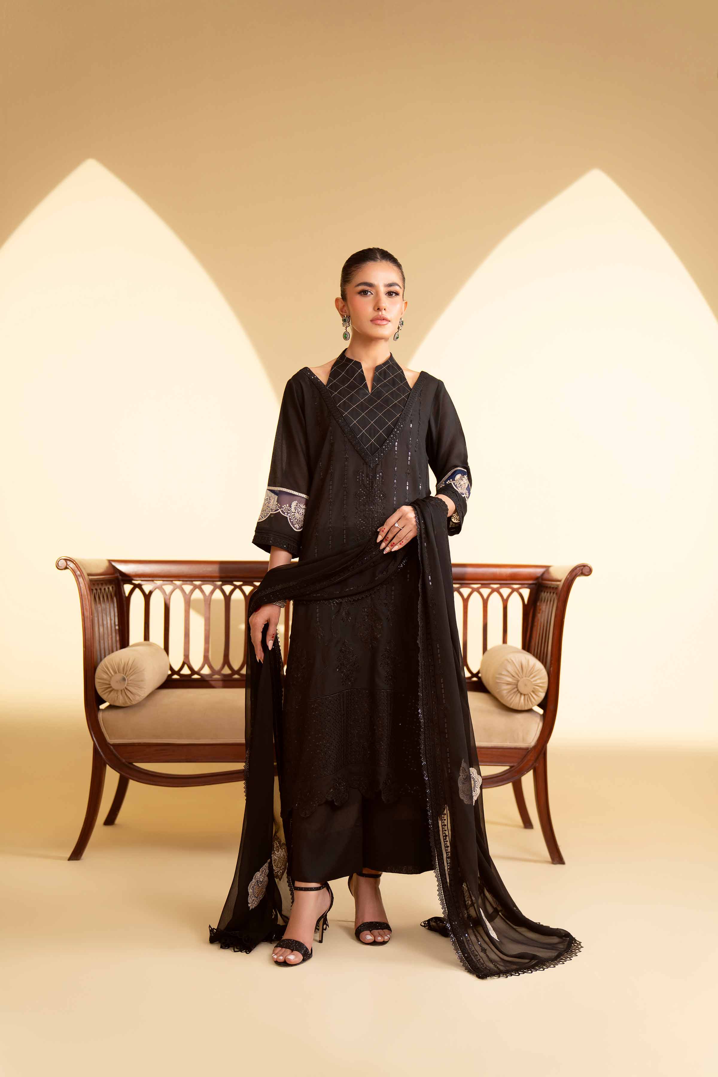 3 Piece - Embroidered Suit - 42519425 for Women - Unstitched Collection | Nishat | Shop Online