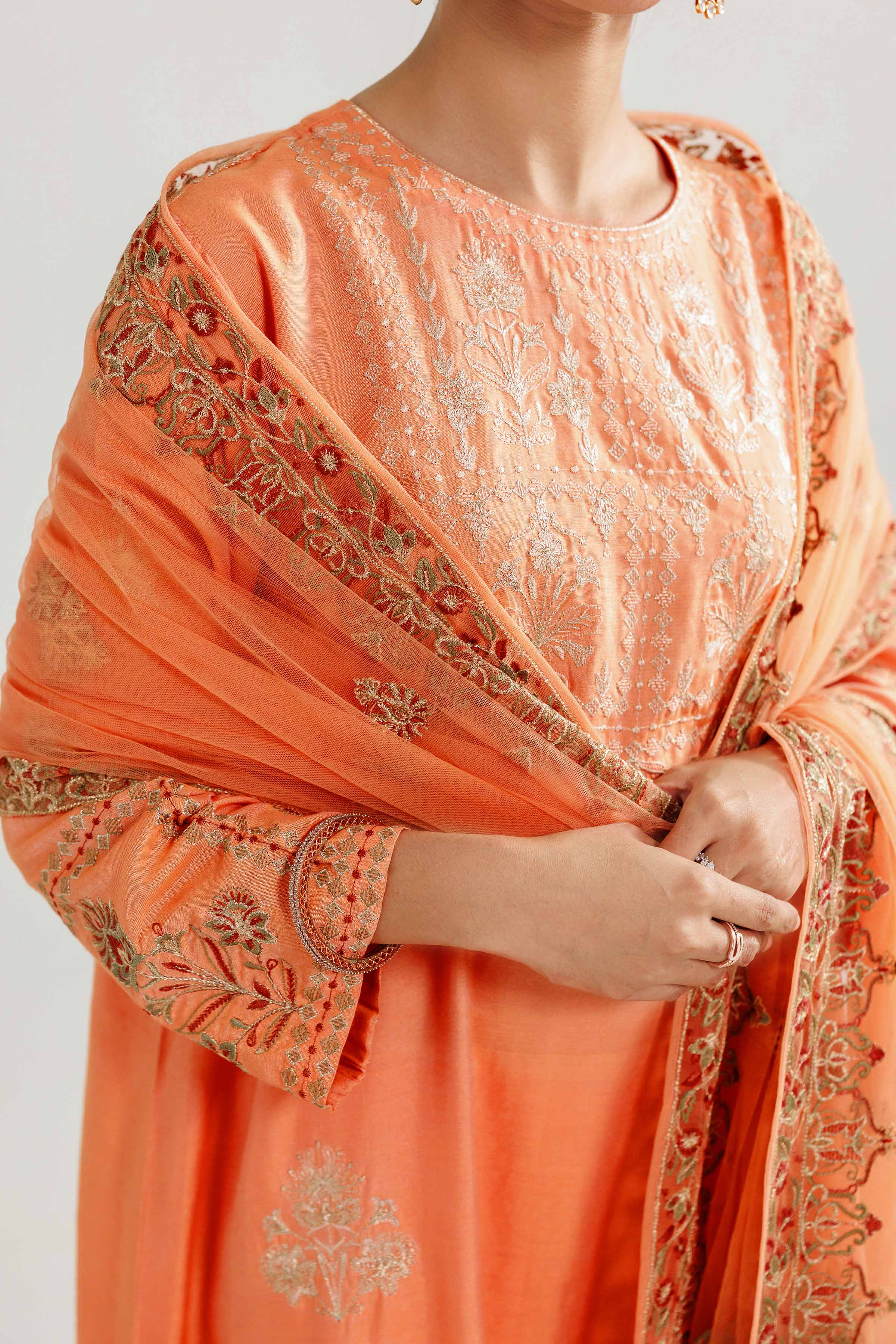 3 Piece - Embroidered Suit - 42519542 for Women - Unstitched Collection | Nishat | Shop Online