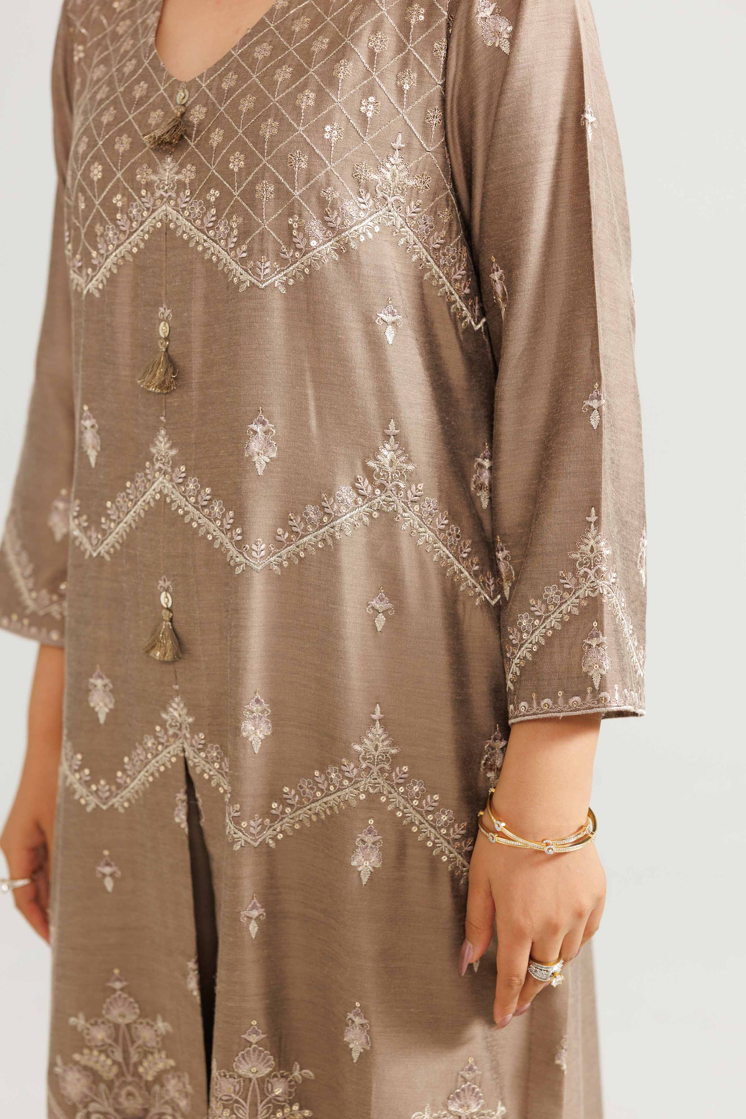 3 Piece - Embroidered Suit - 42519544 for Women - Ready to Stitch Collection | Nishat | Shop Online