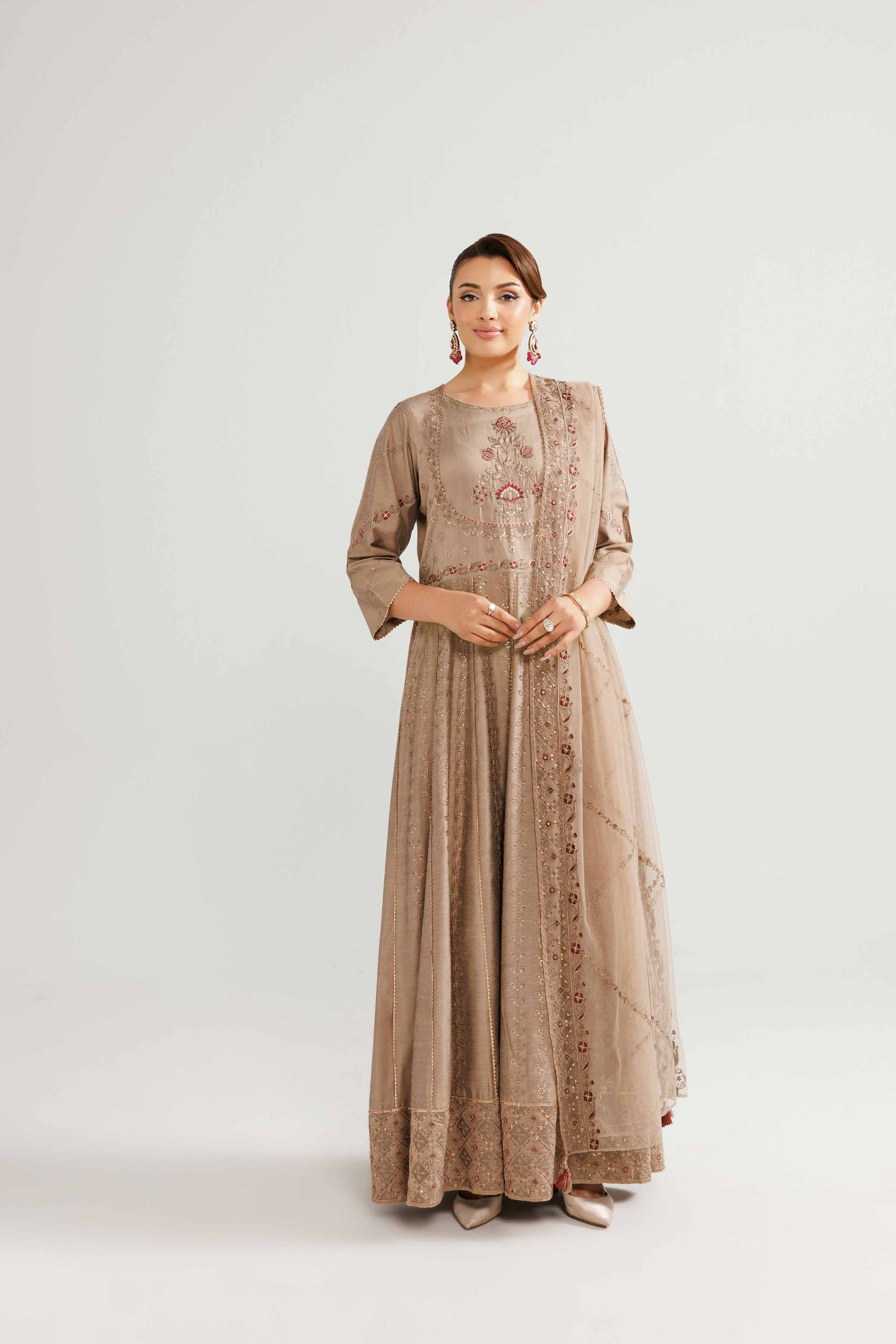 2 Piece - Embroidered Suit - 42519548 for Women - Ready to Stitch Collection | Nishat | Shop Online