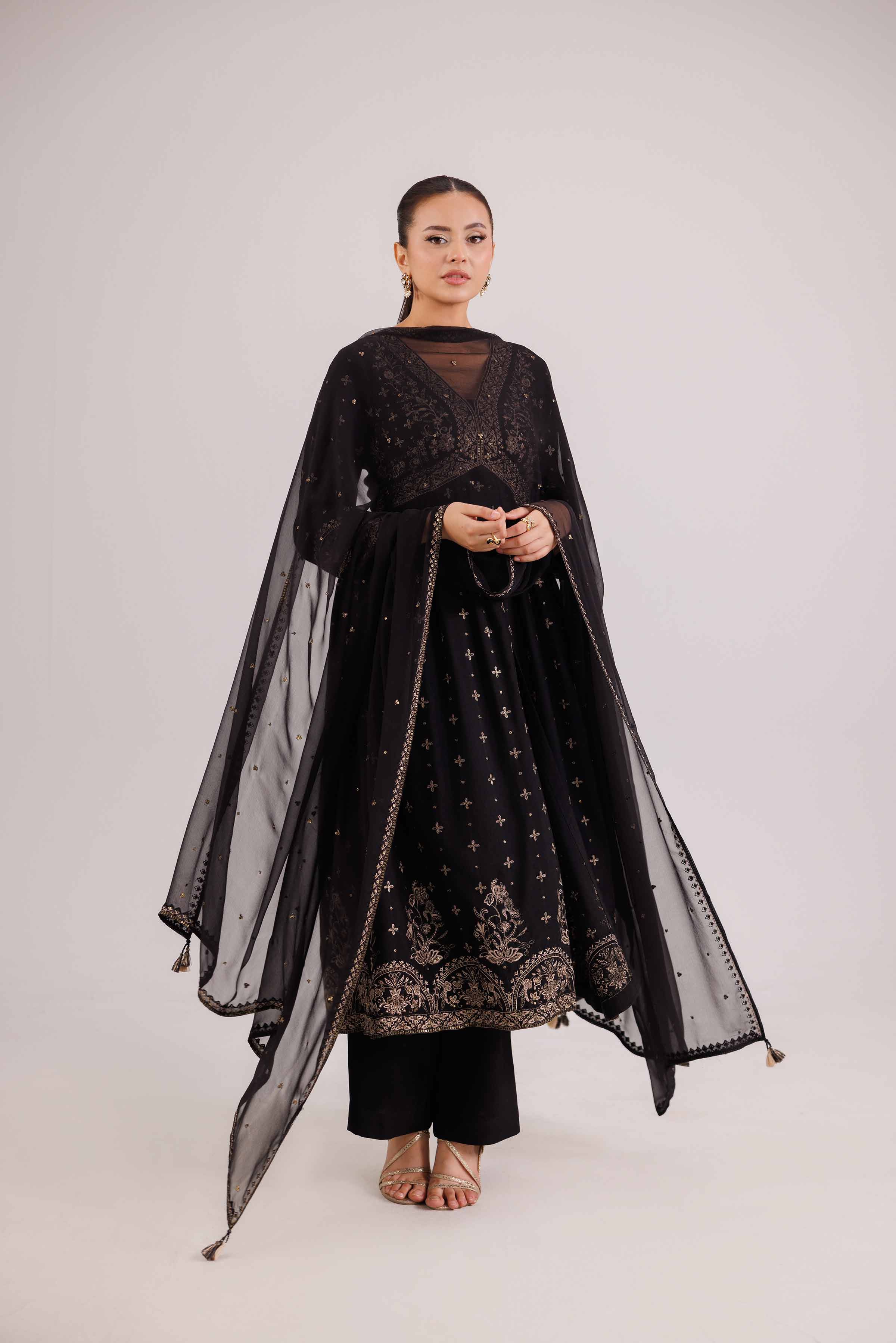 3 Piece - Embroidered Suit - 42519600 for Women - Ready to Stitch Collection | Nishat | Shop Online
