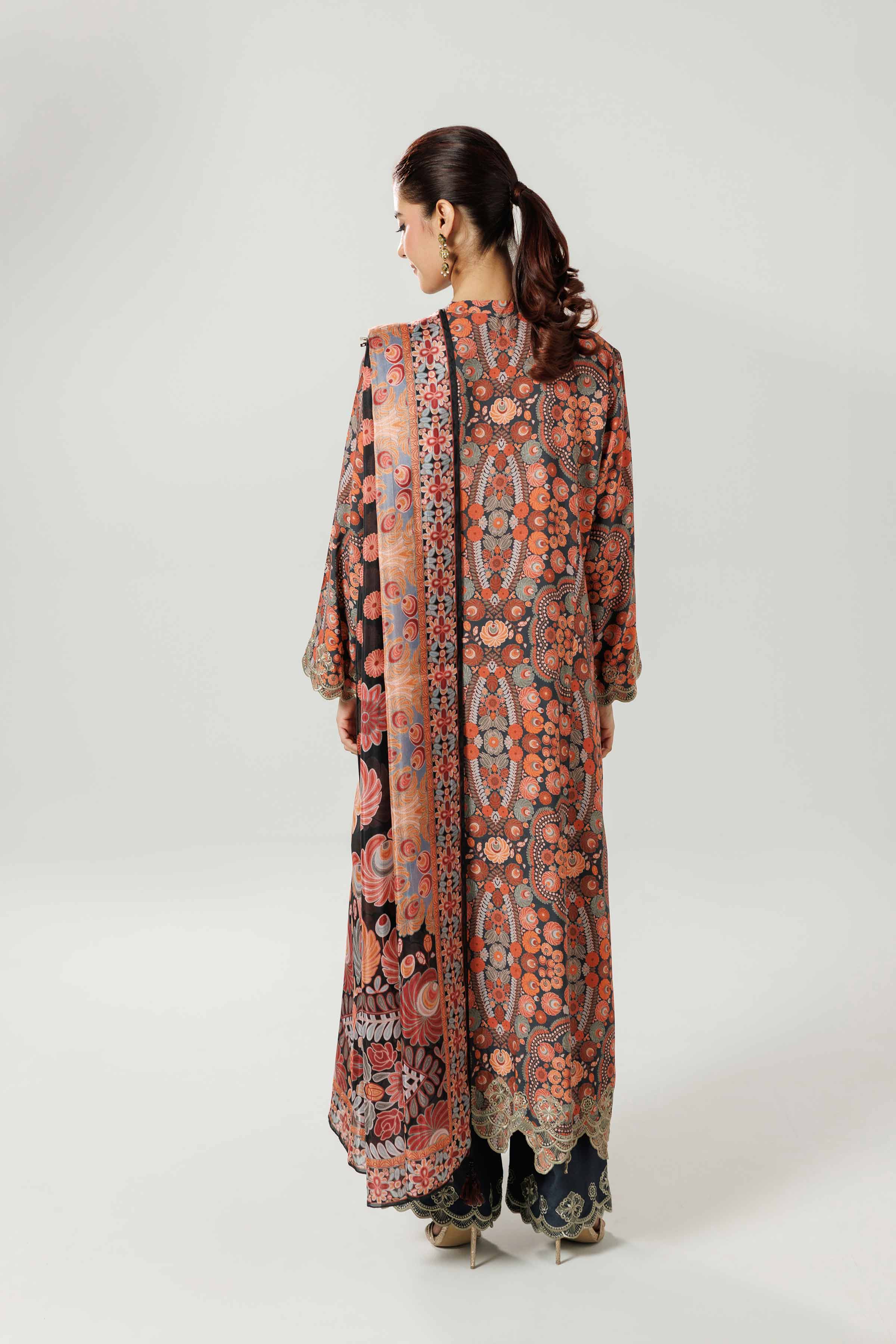 3 Piece - Printed Embroidered Suit - 42519603 for Women - Ready to Stitch Collection | Nishat | Shop Online