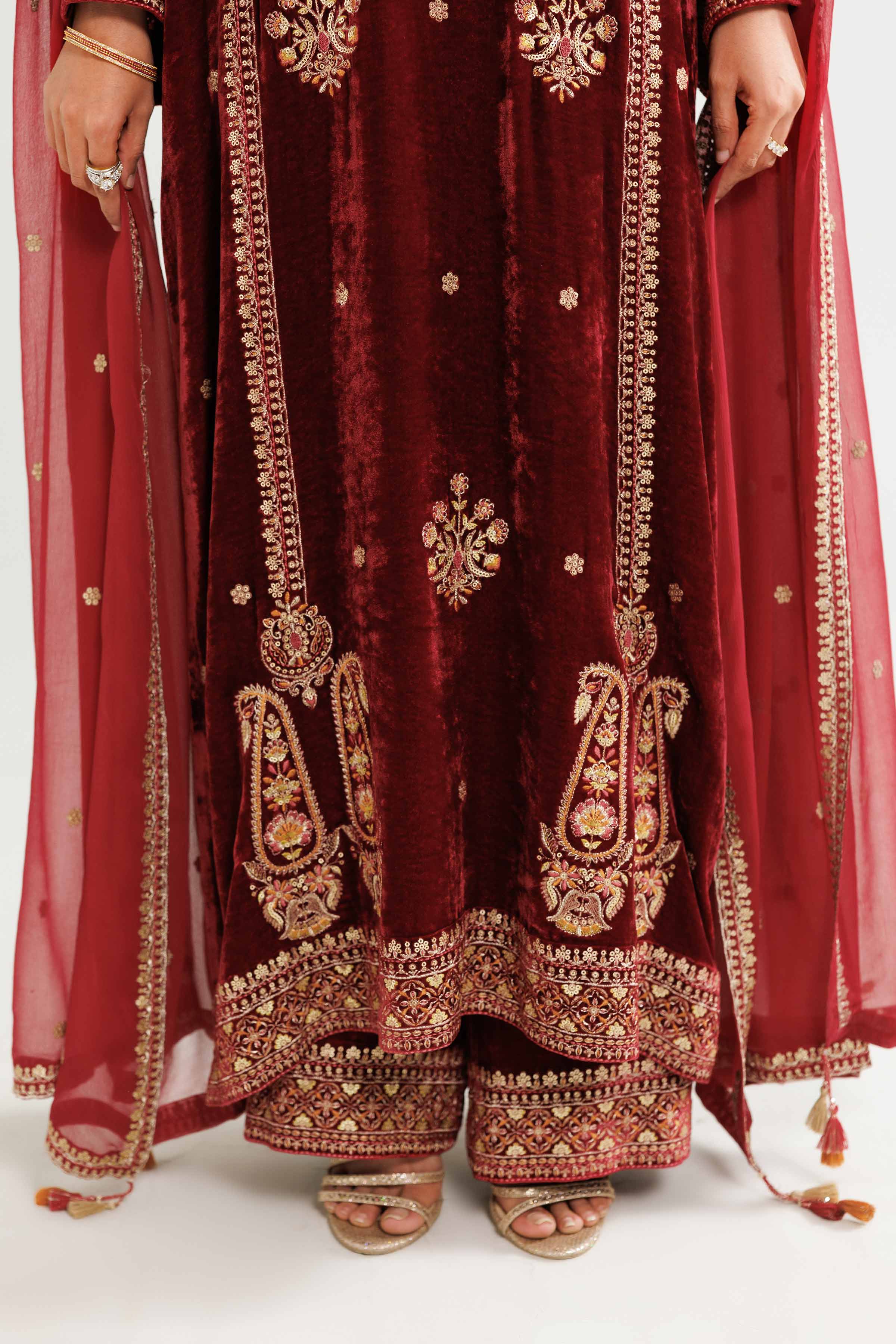 3 Piece - Embroidered Suit - 42519663 for Women - Unstitched Collection | Nishat | Shop Online
