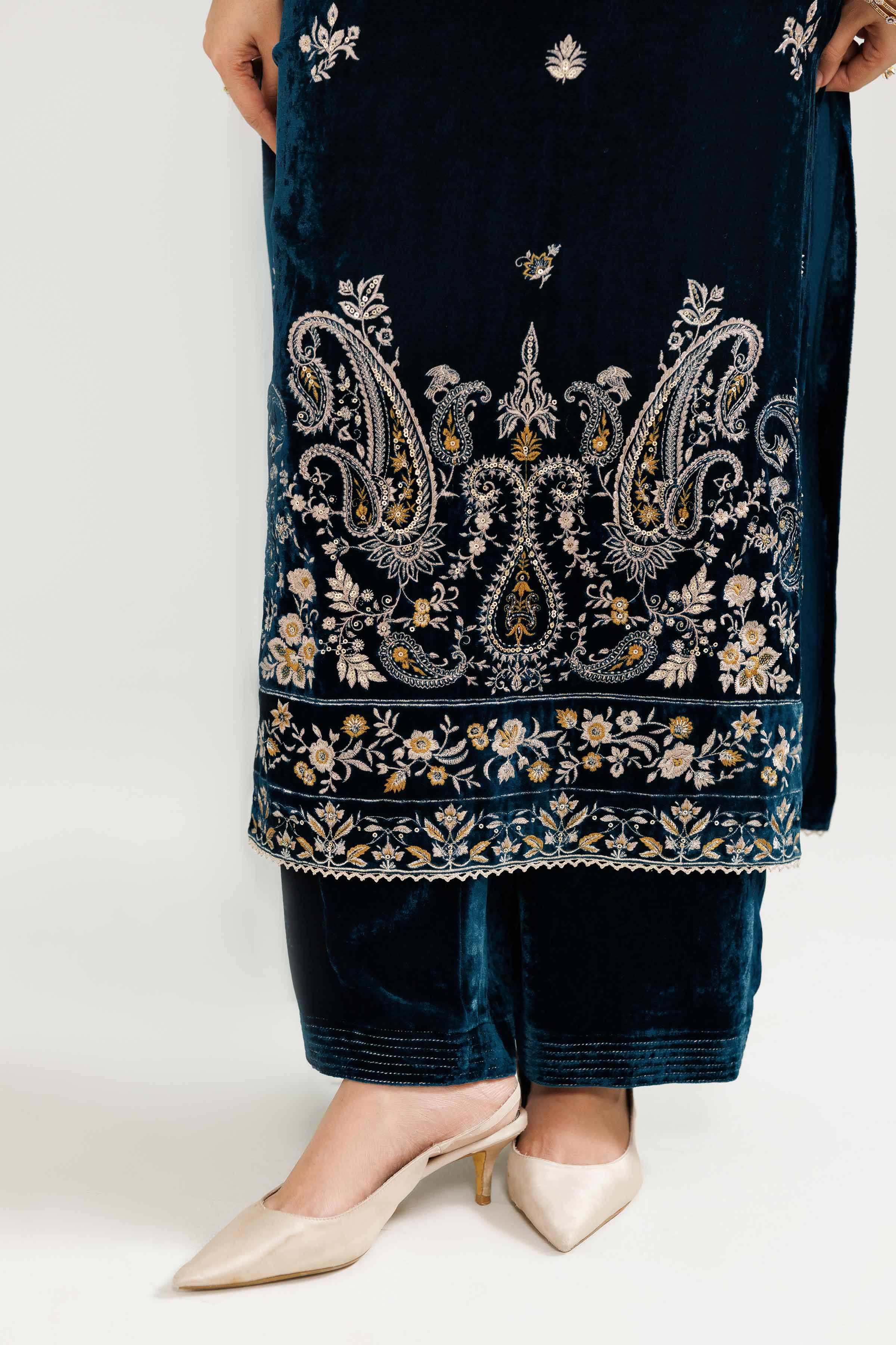 3 Piece - Embroidered Suit - 42519665 for Women - Unstitched Collection | Nishat | Shop Online