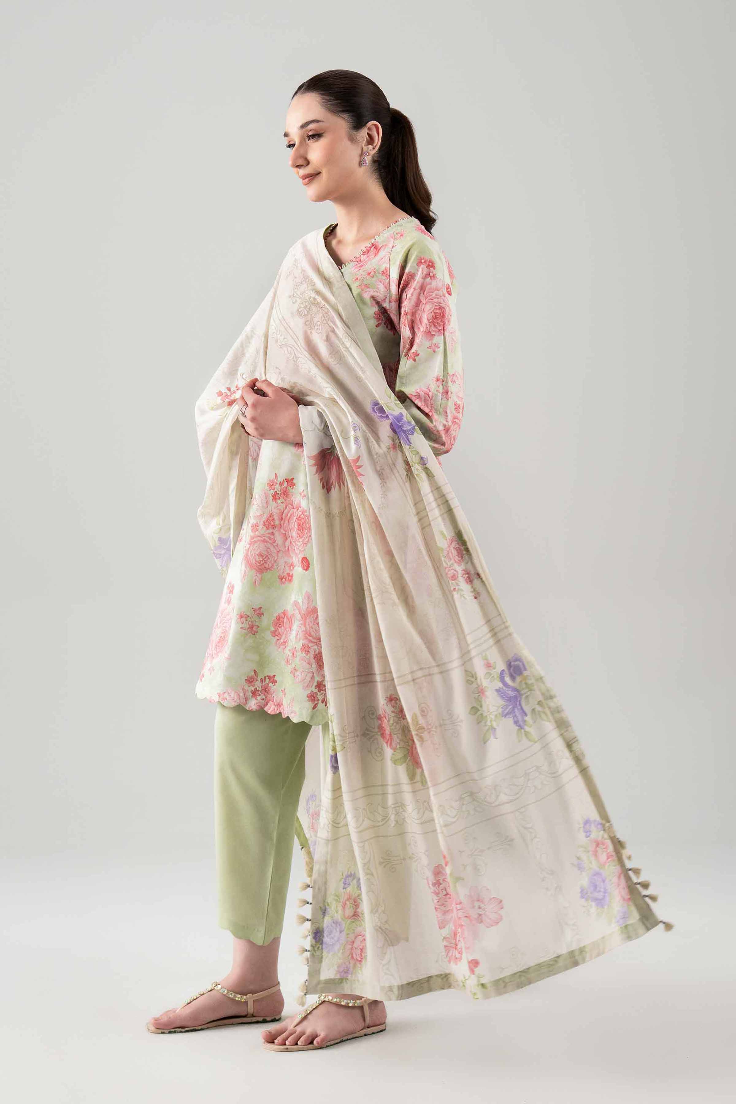 2 Piece - Digital Printed Suit - 42601003 for Women - Unstitched Collection | Nishat | Shop Online