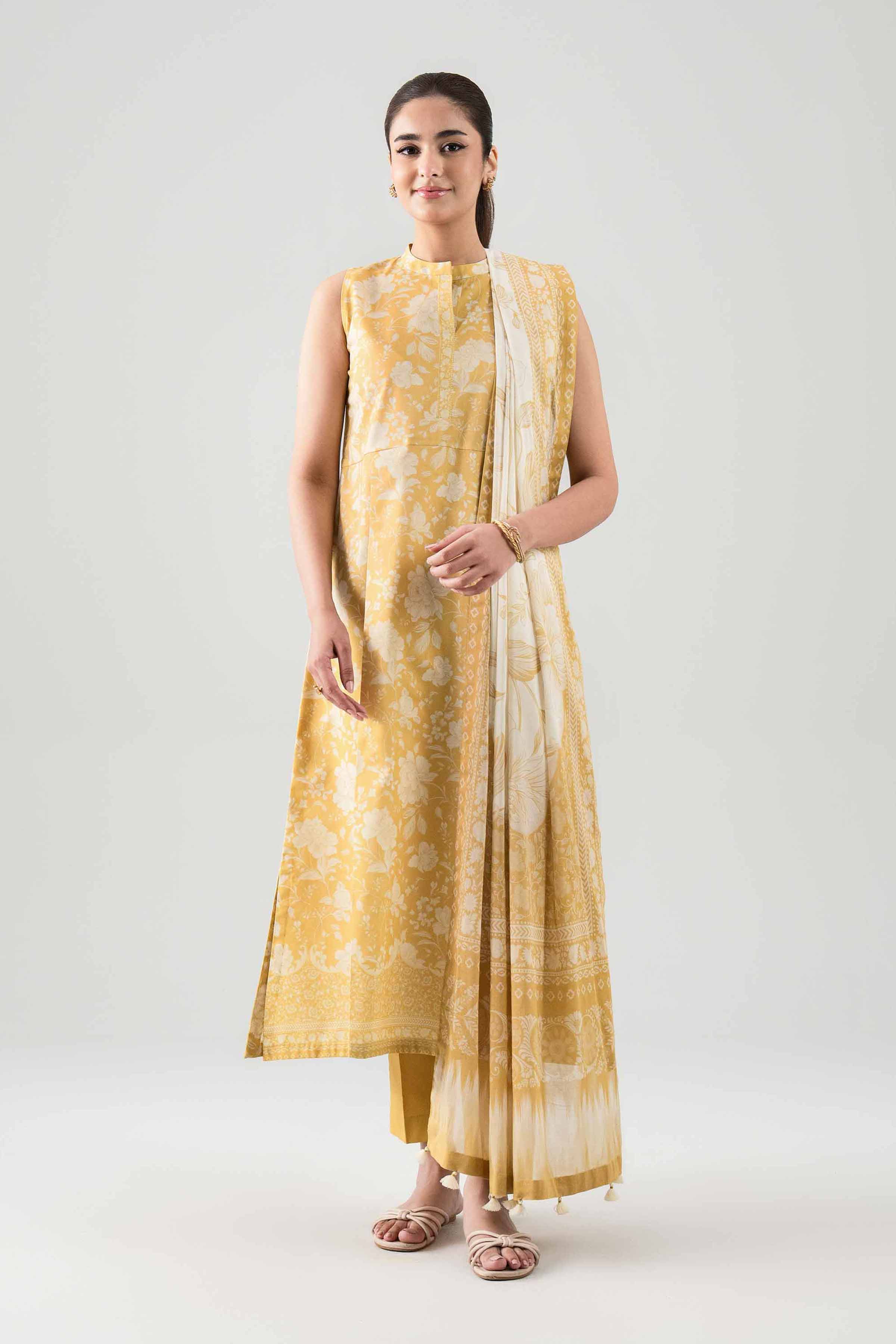 2 Piece - Digital Printed Suit - 42601007 for Women - Unstitched Collection | Nishat | Shop Online