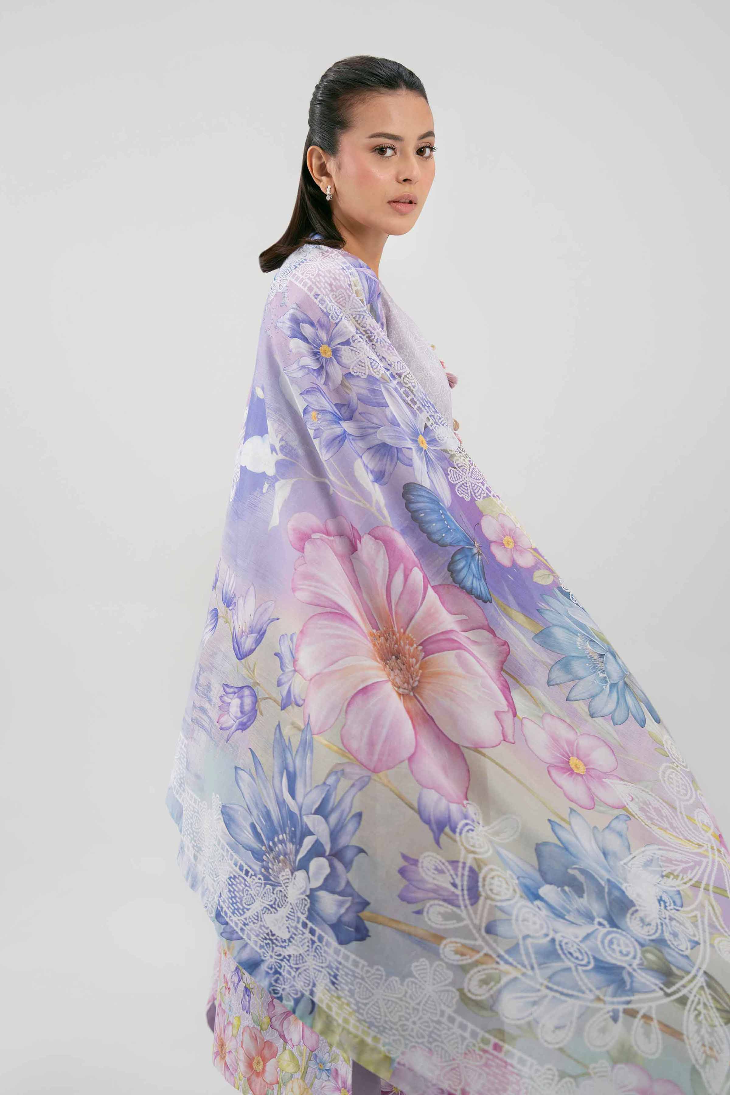 2 Piece - Digital Printed Suit - 42601010 for Women - Unstitched Collection | Nishat | Shop Online