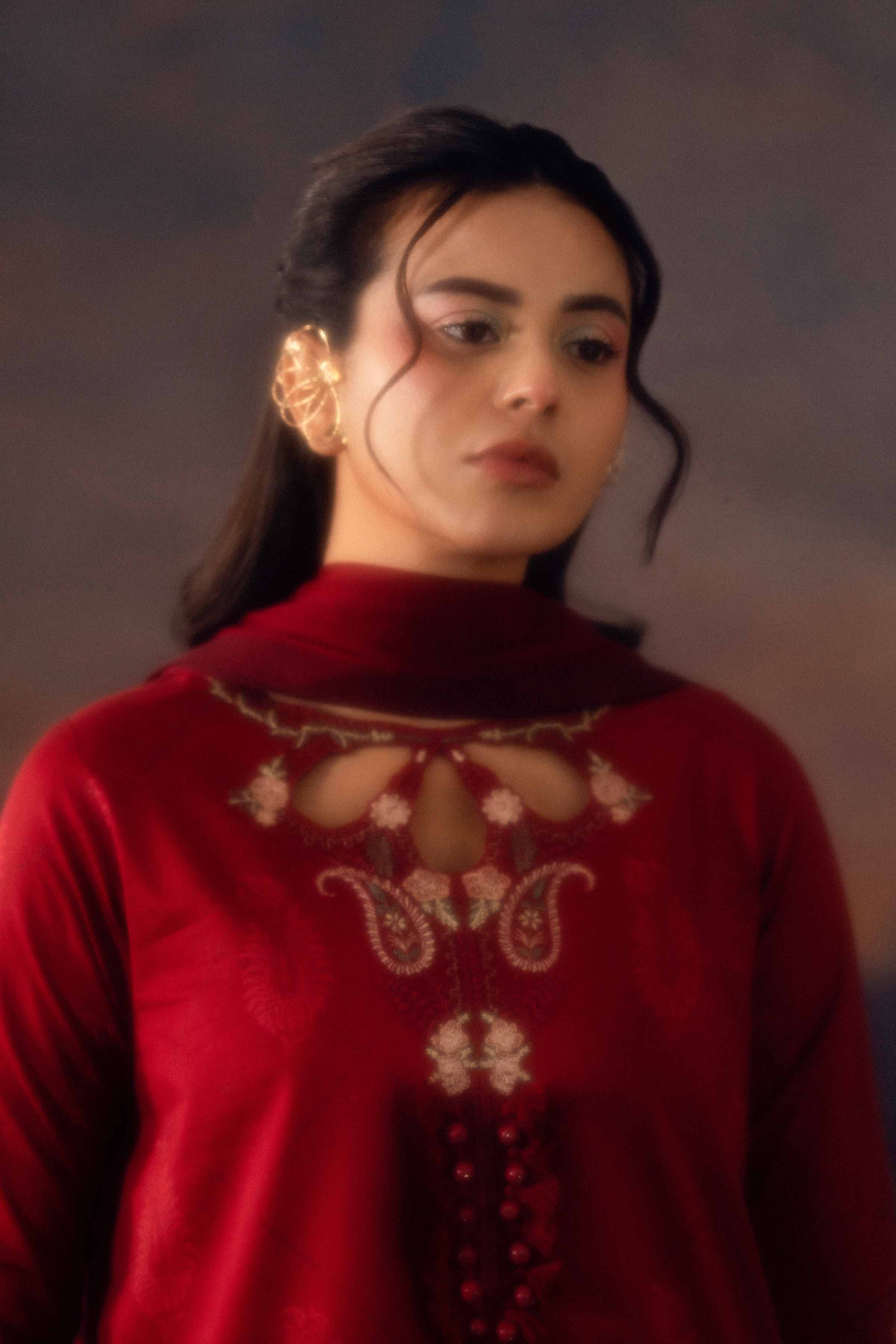 2 Piece - Digital Printed Embroidered Suit - 42601014 for Women - Unstitched Collection | Nishat | Shop Online