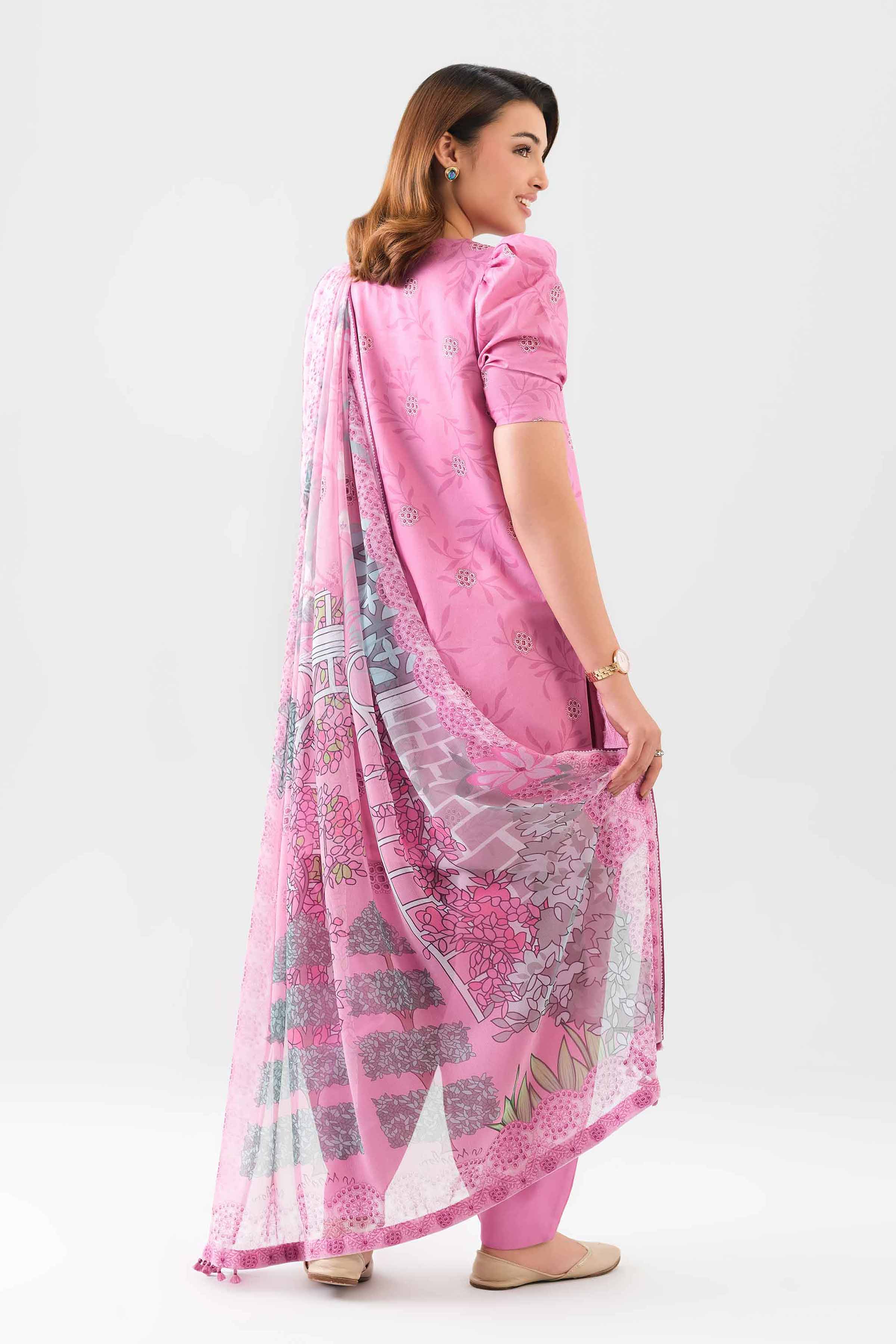 2 Piece - Digital Printed Embroidered Suit - 42601015 for Women - Unstitched Collection | Nishat | Shop Online