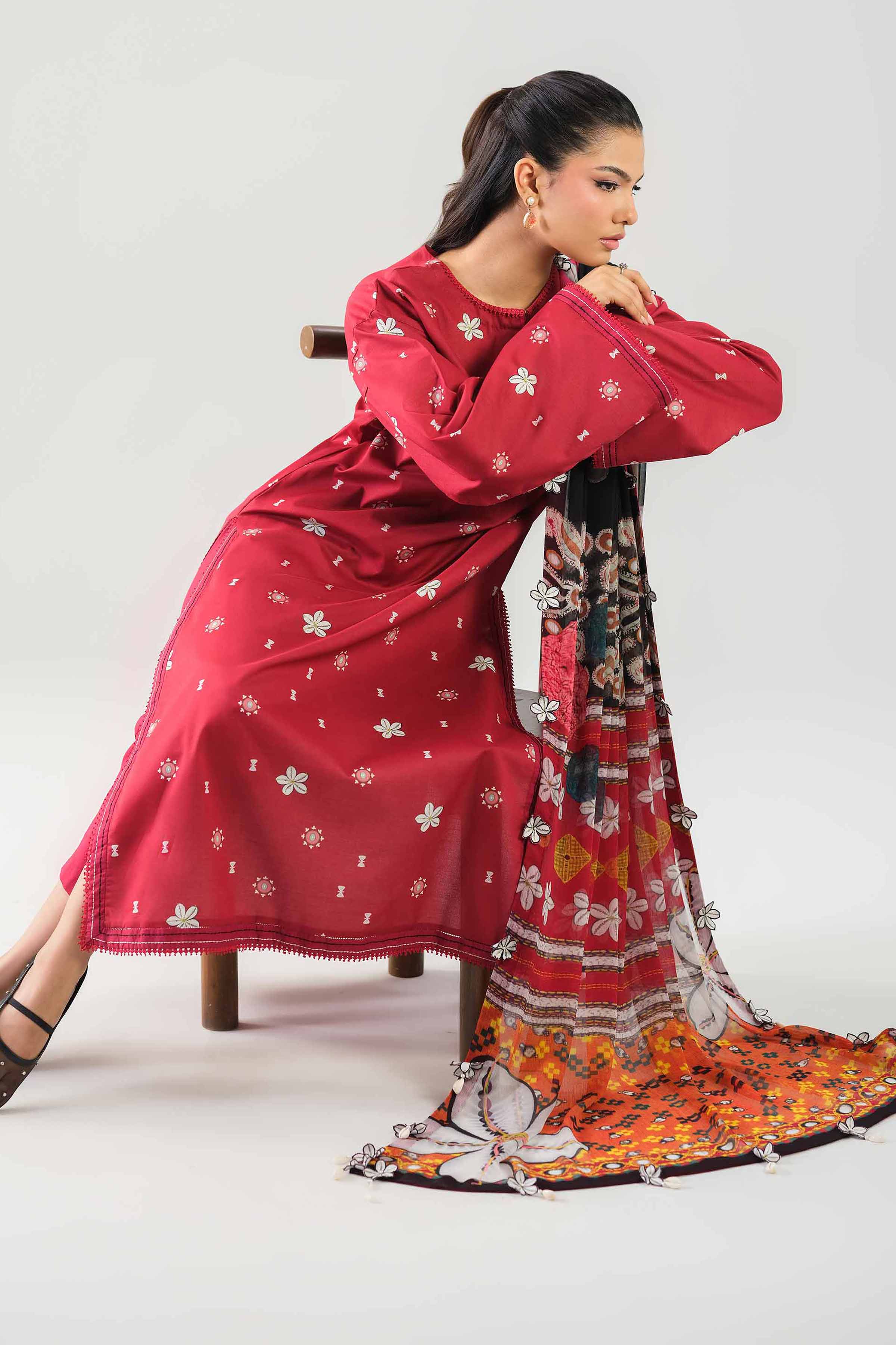 2 Piece - Digital Printed Suit - 42601022 for Women - Unstitched Collection | Nishat | Shop Online