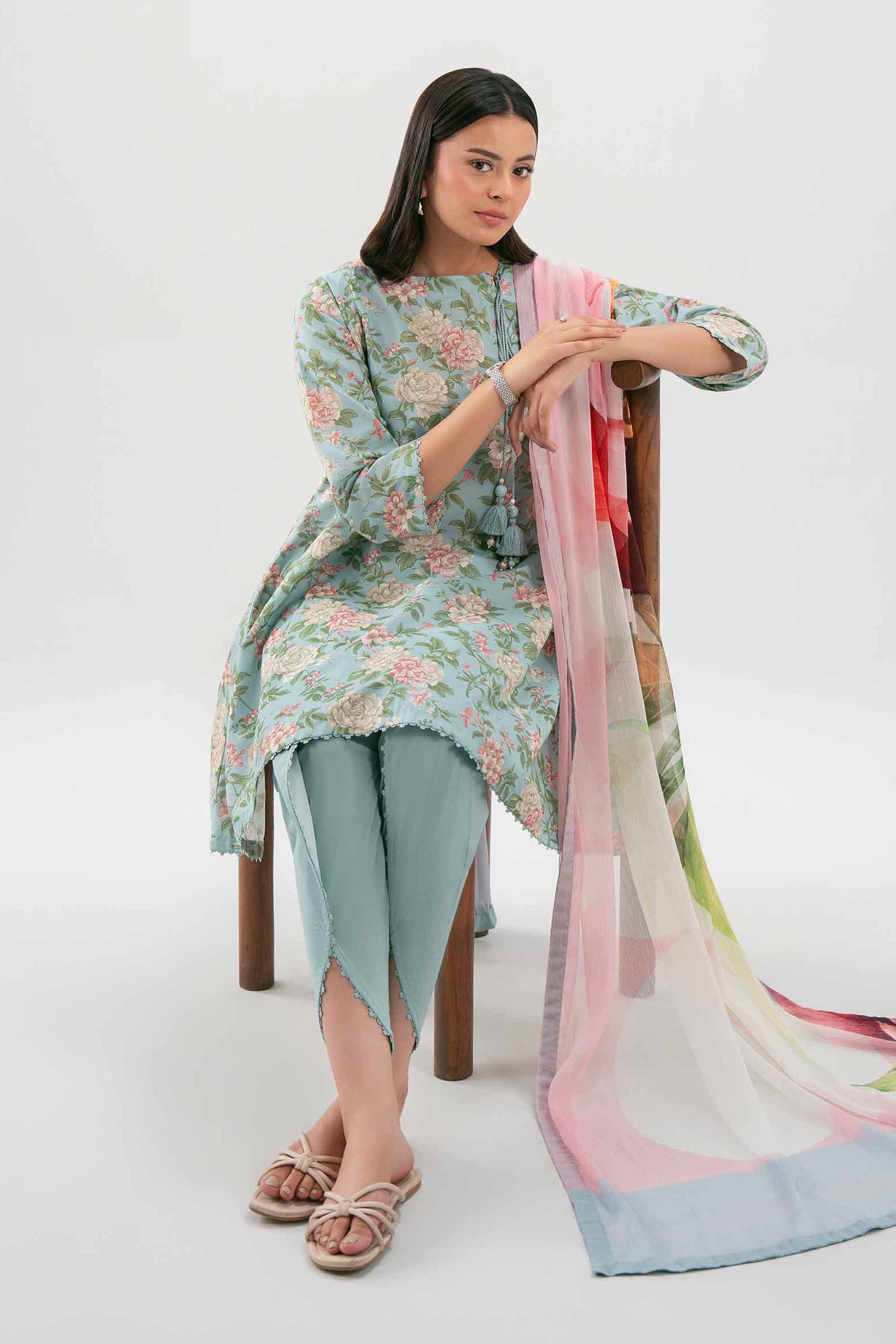 2 Piece - Digital Printed Suit - 42601024