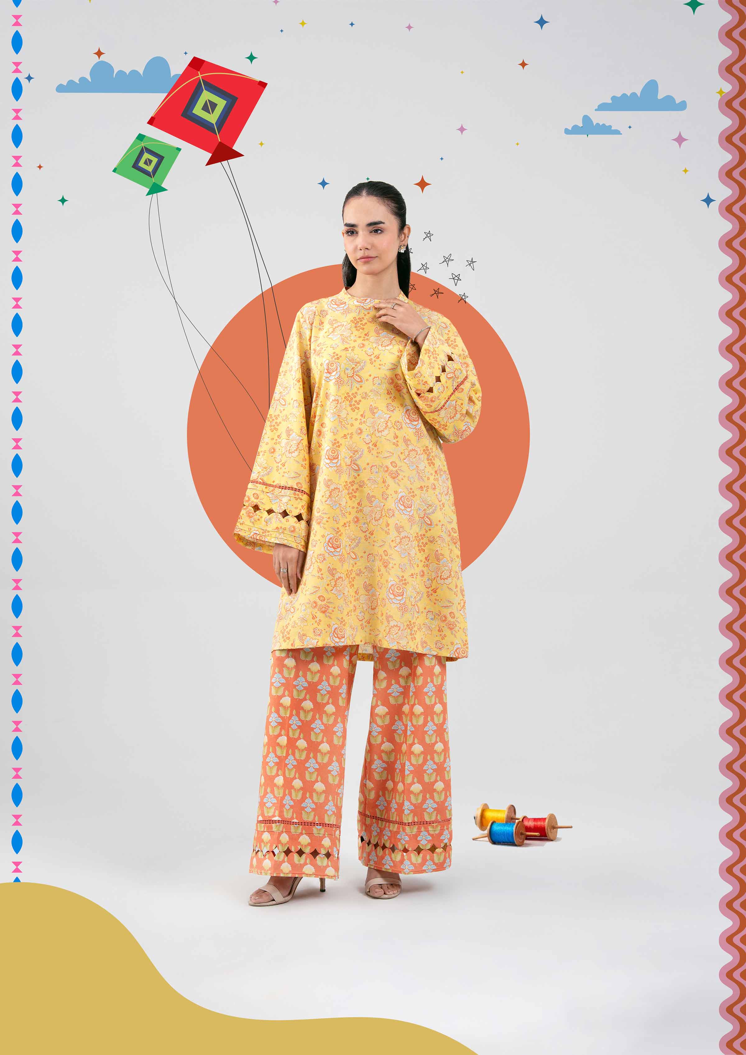 2 Piece - Printed Suit - 42601034