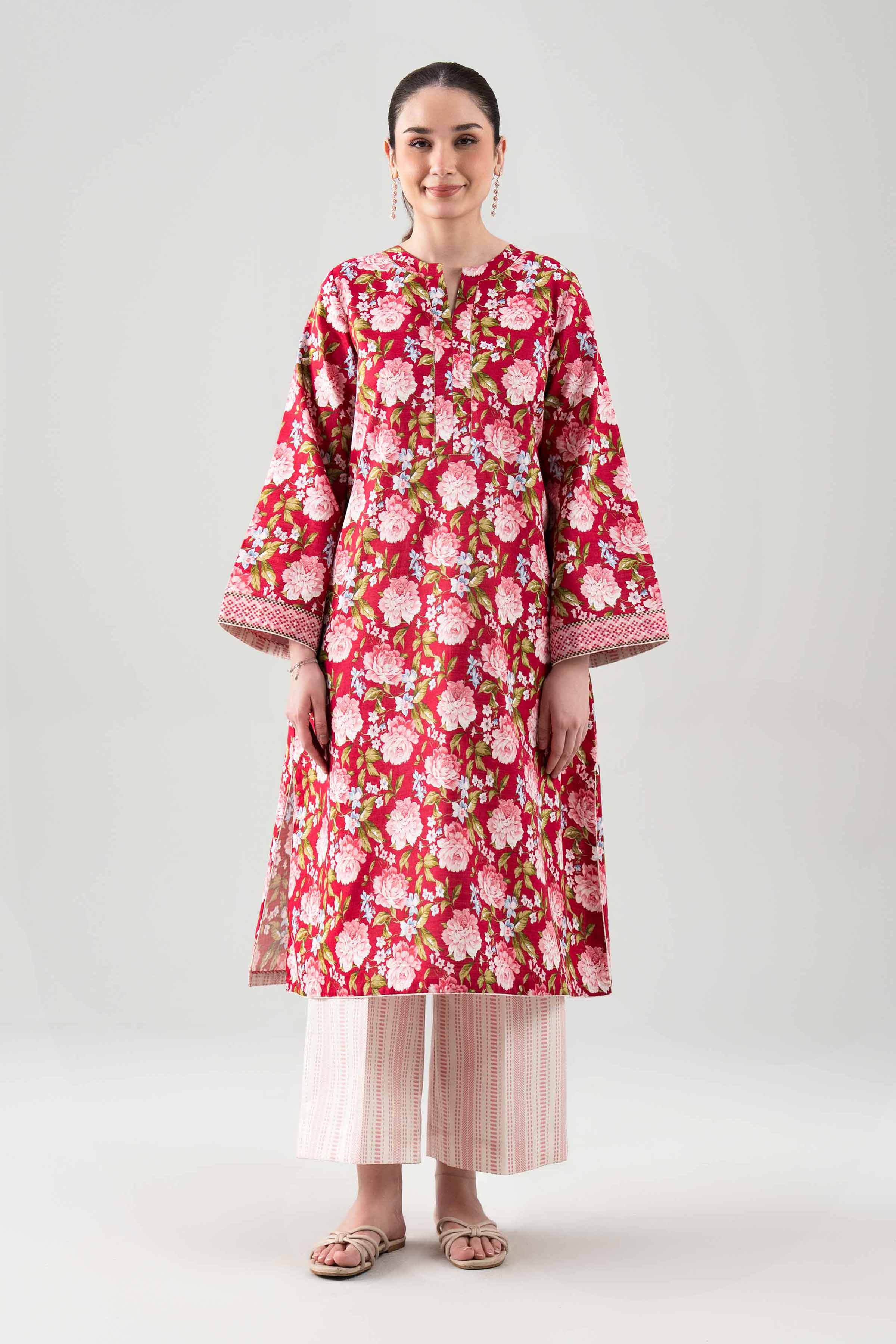 2 Piece - Printed Suit - 42601036 for Women - Unstitched Collection | Nishat | Shop Online