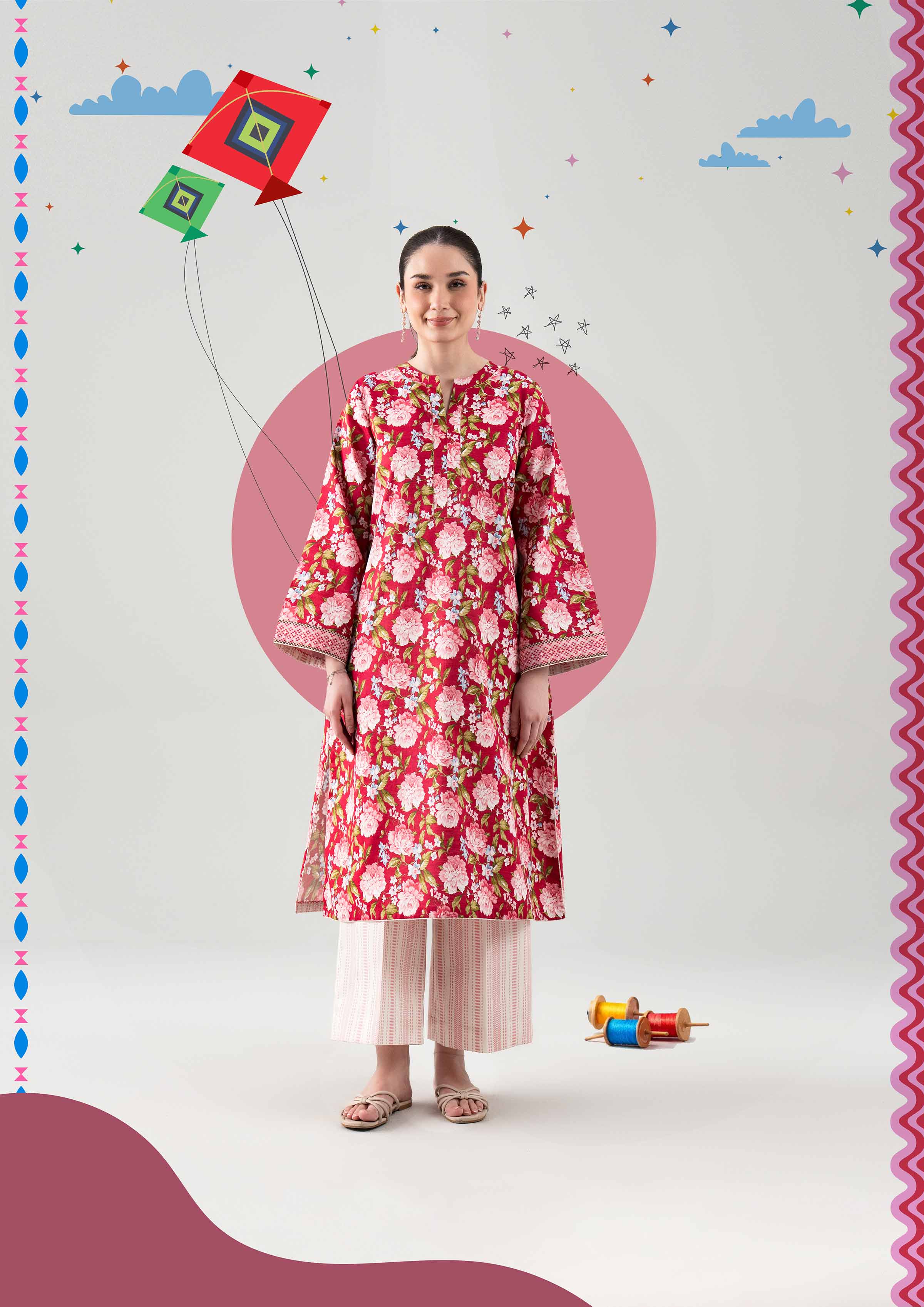 2 Piece - Printed Suit - 42601036