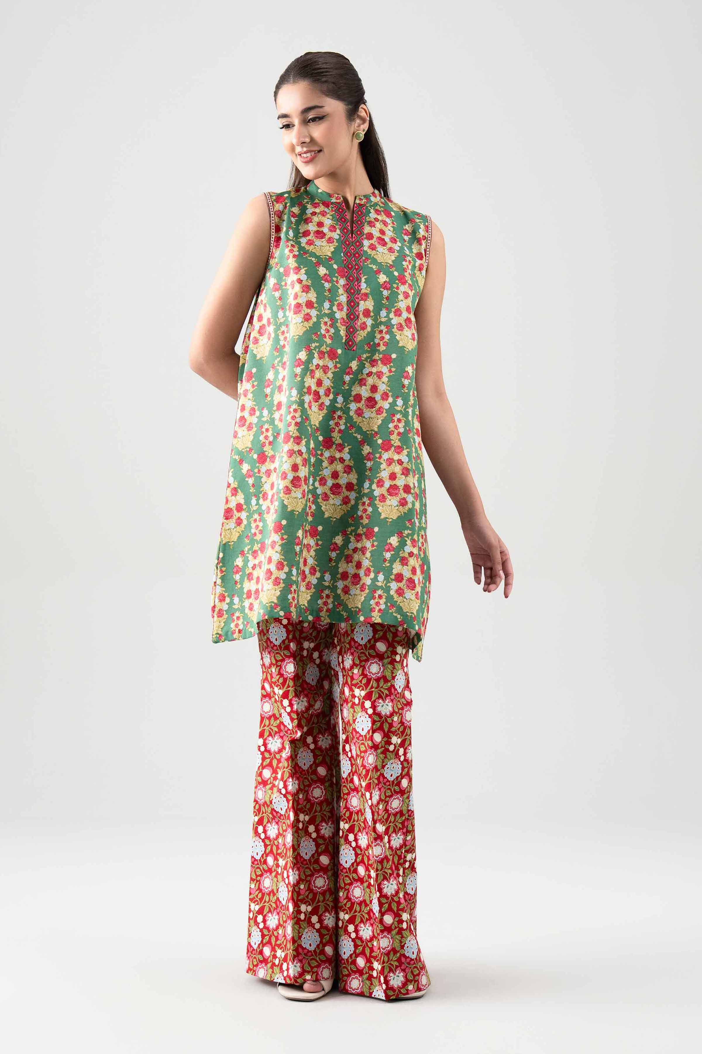2 Piece - Printed Suit - 42601037 for Women - Unstitched Collection | Nishat | Shop Online