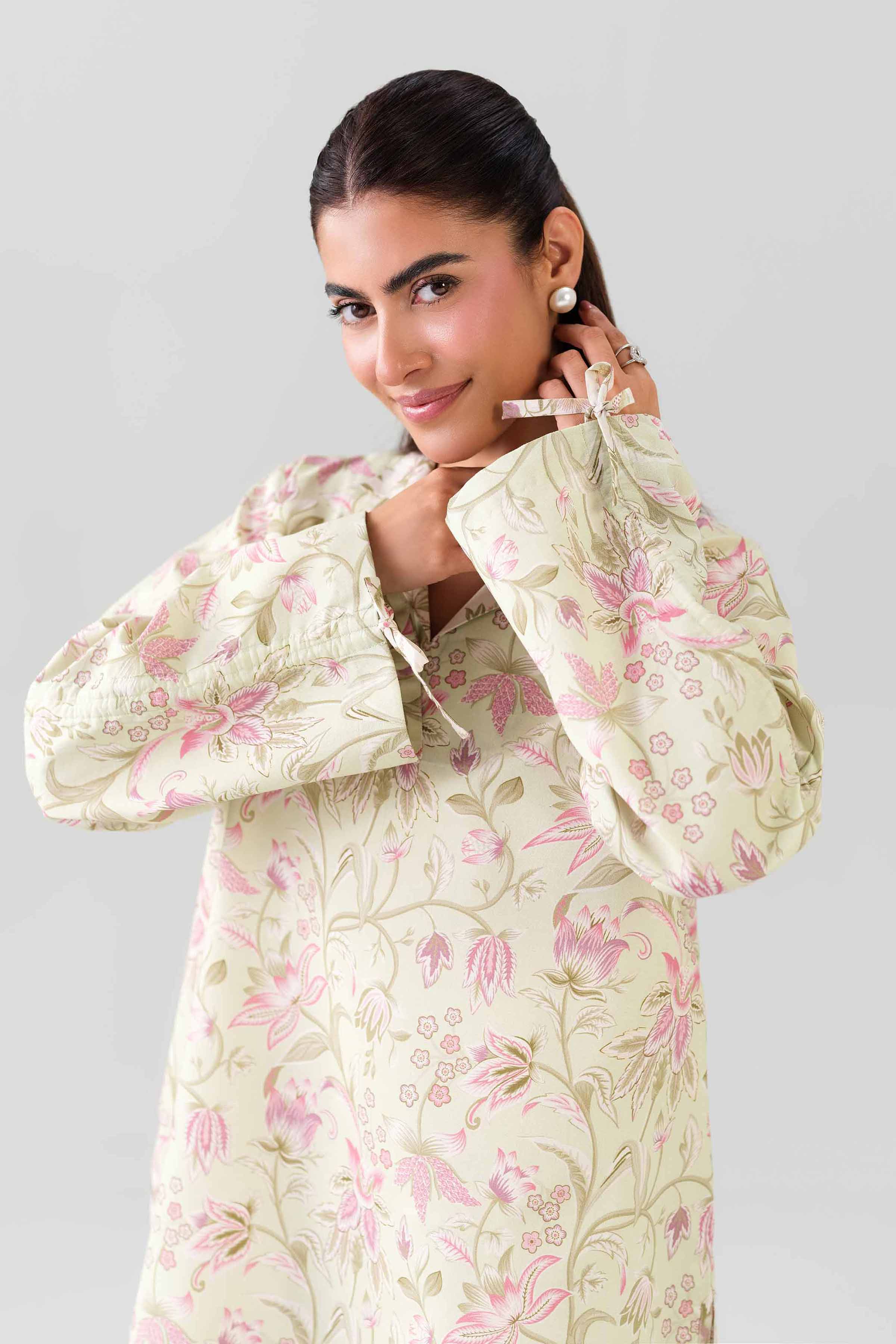 2 Piece - Printed Suit - 42601040 for Women - Unstitched Collection | Nishat | Shop Online