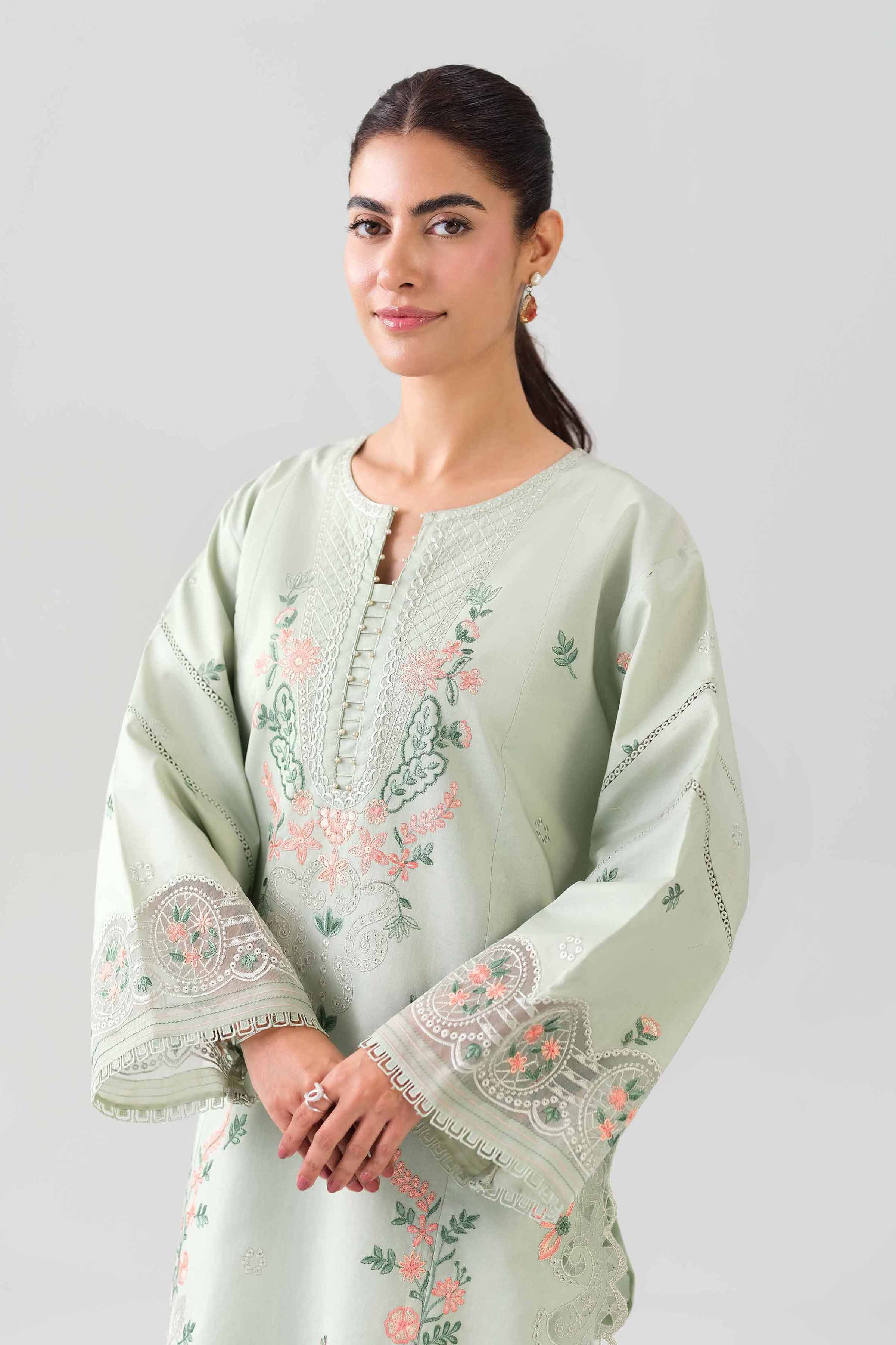 2 Piece - Embroidered Suit - 42601051