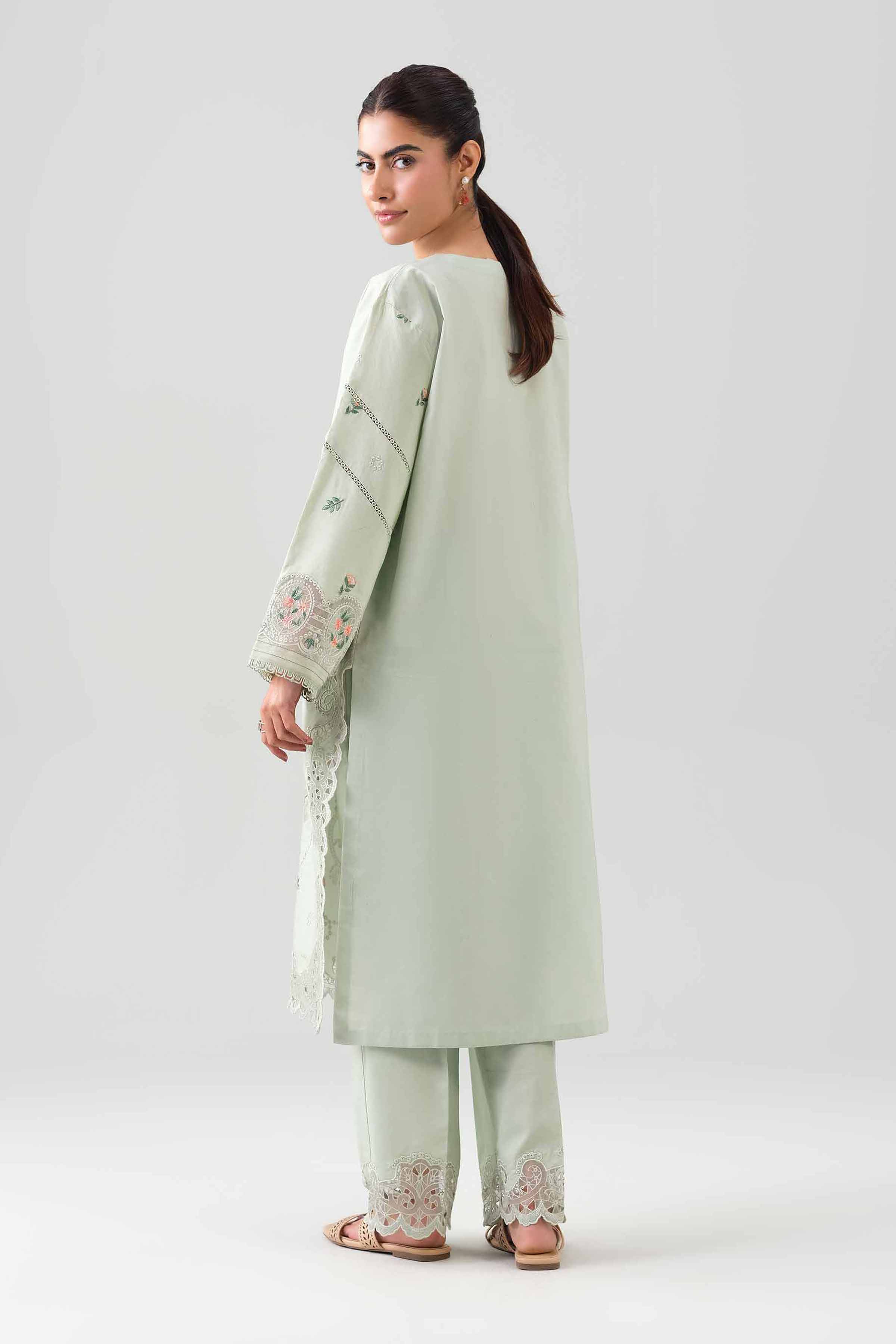 2 Piece - Embroidered Suit - 42601051
