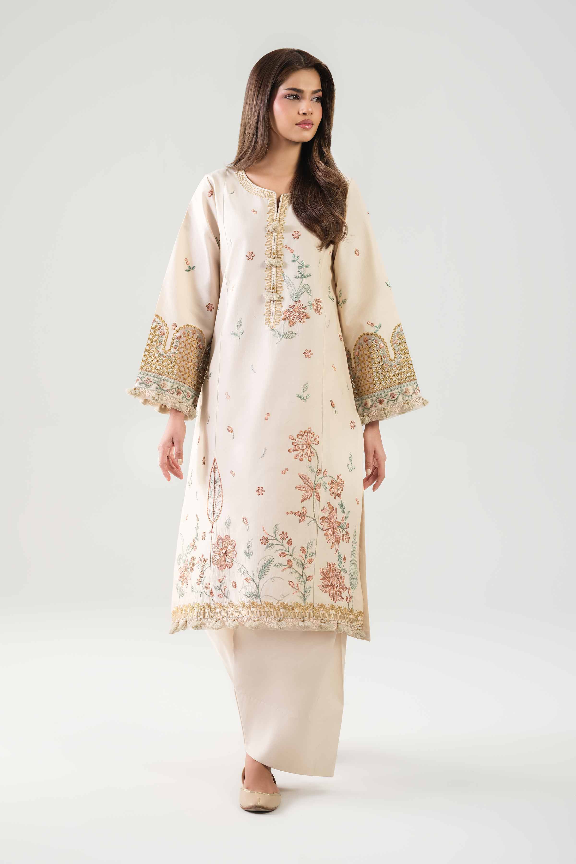 2 Piece - Embroidered Suit - 42601052