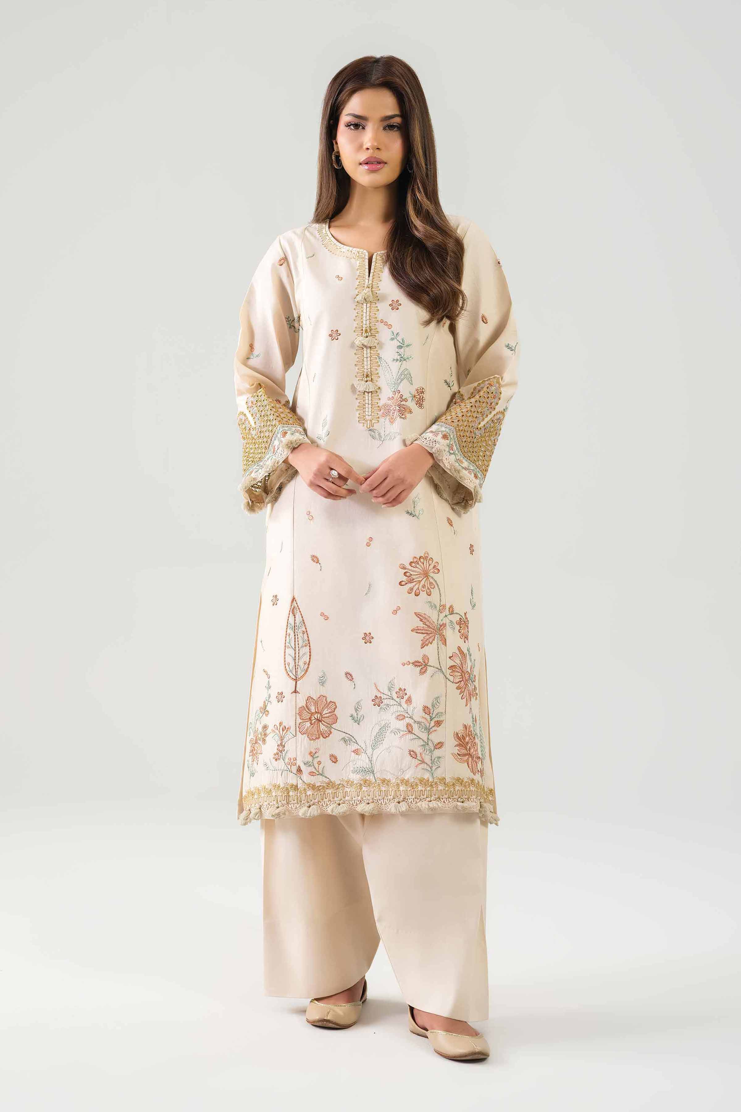2 Piece - Embroidered Suit - 42601052 for Women - Unstitched Collection | Nishat | Shop Online