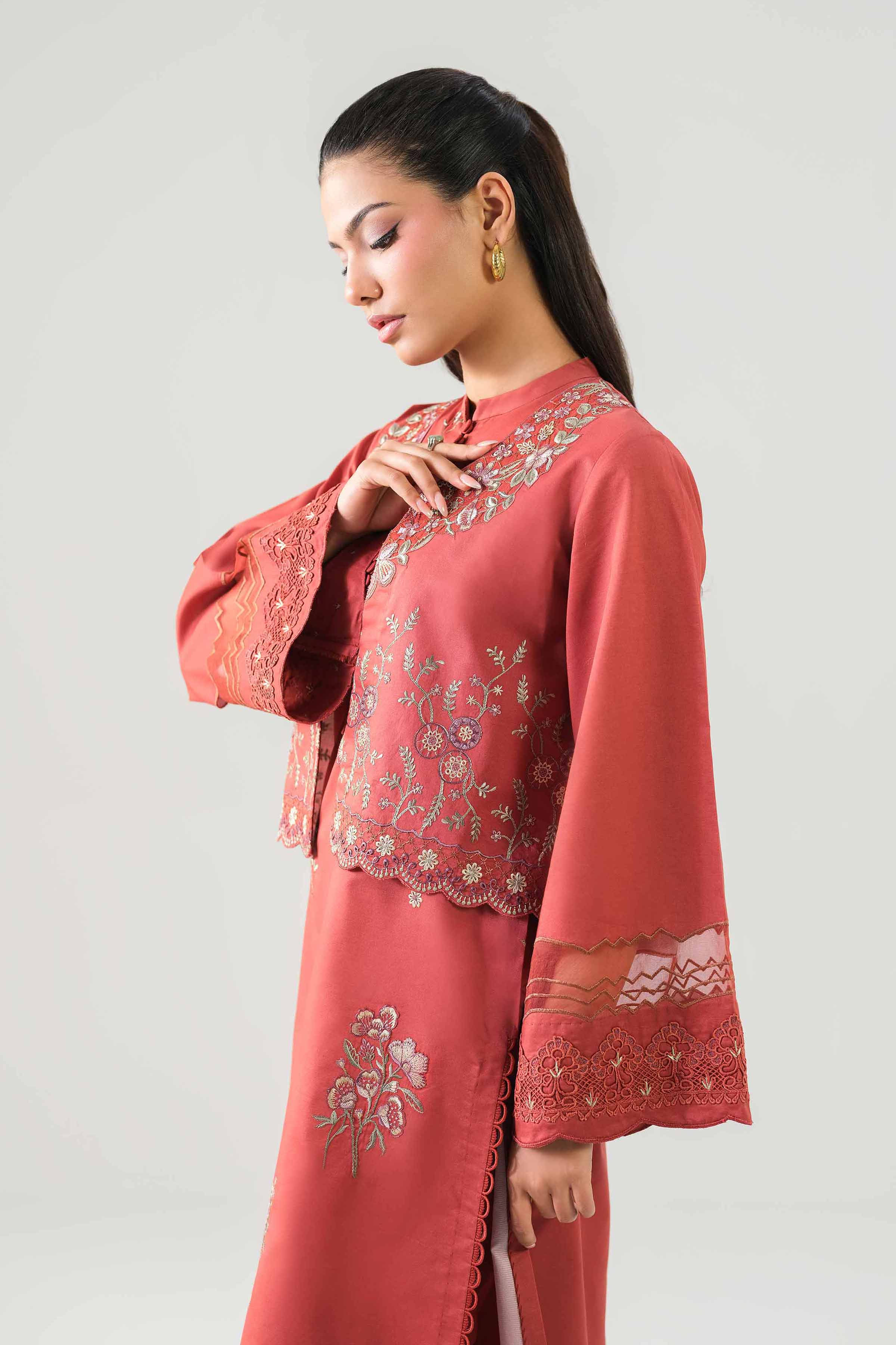 2 Piece - Embroidered Suit - 42601053 for Women - Unstitched Collection | Nishat | Shop Online