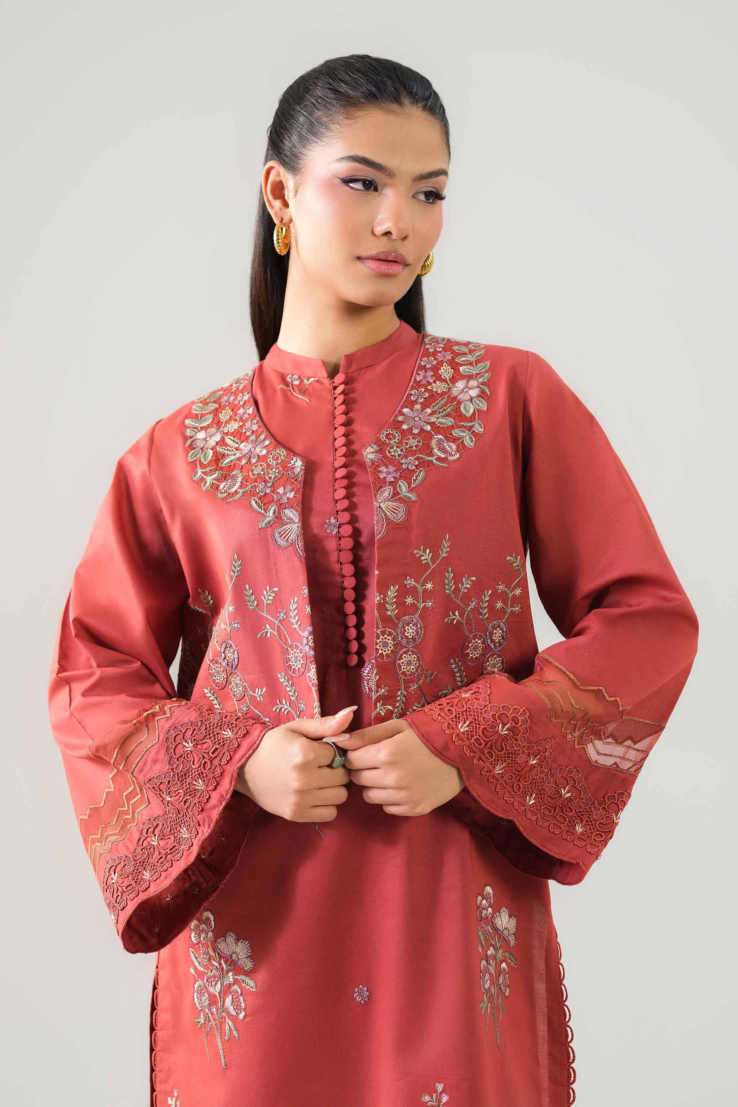 2 Piece - Embroidered Suit - 42601053