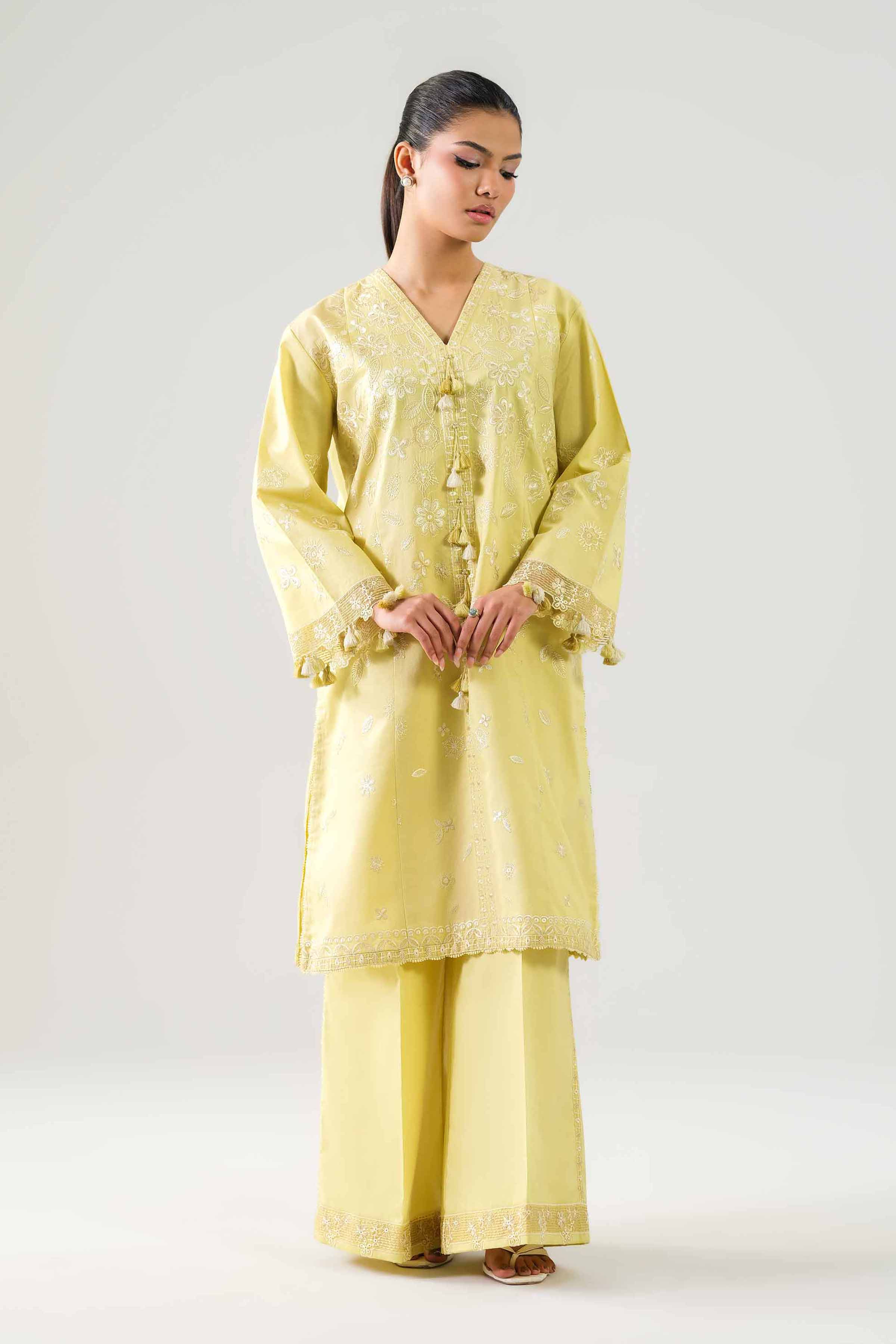 2 Piece - Embroidered Suit - 42601054 for Women - Unstitched Collection | Nishat | Shop Online