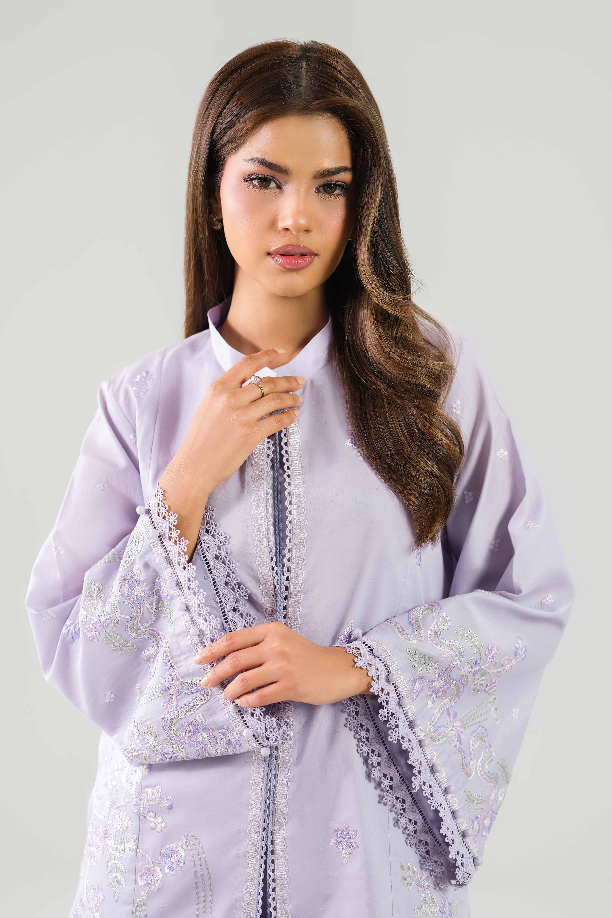 2 Piece - Embroidered Suit - 42601055