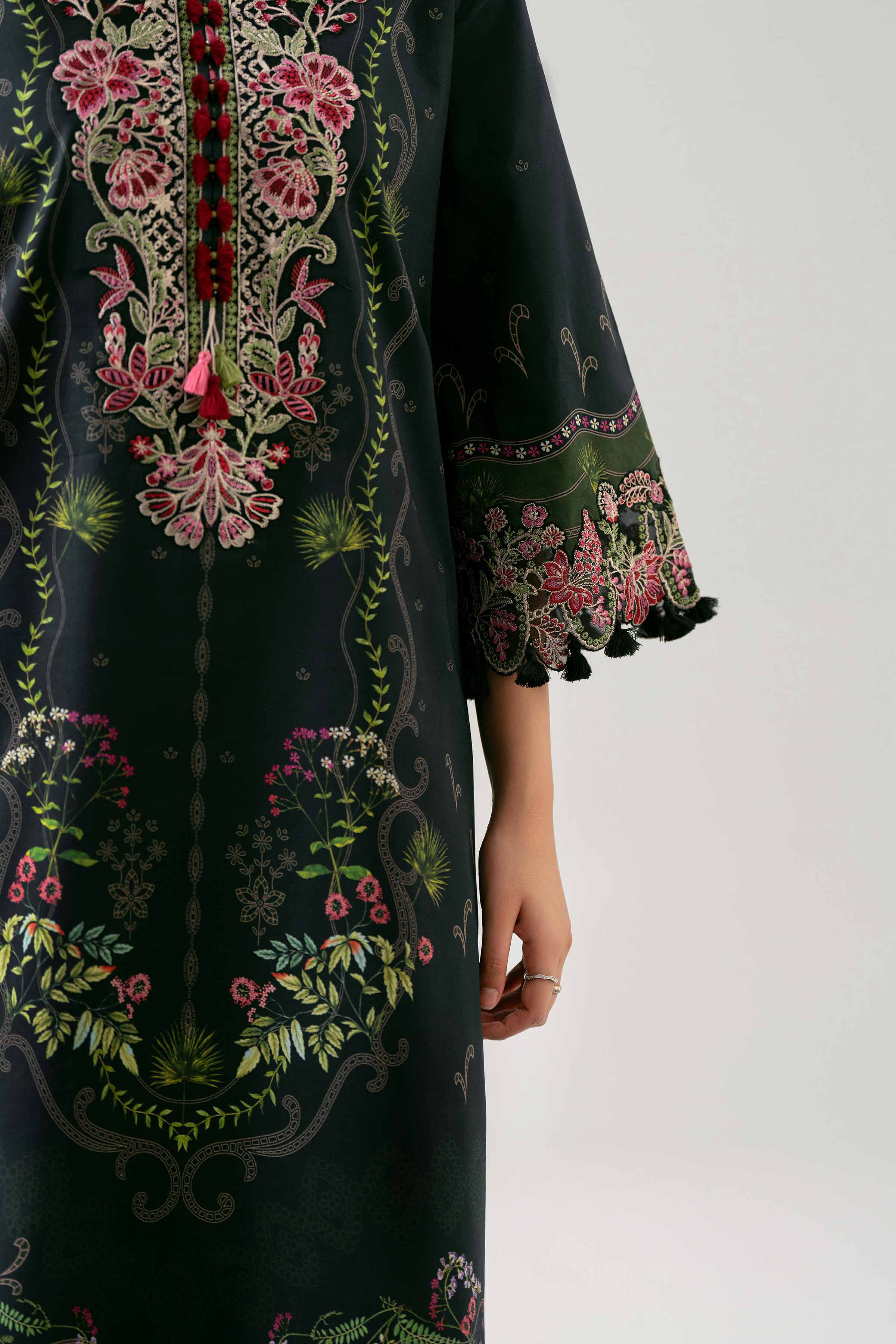 2 Piece - Digital Printed Embroidered Suit - 42601058 for Women - Unstitched Collection | Nishat | Shop Online