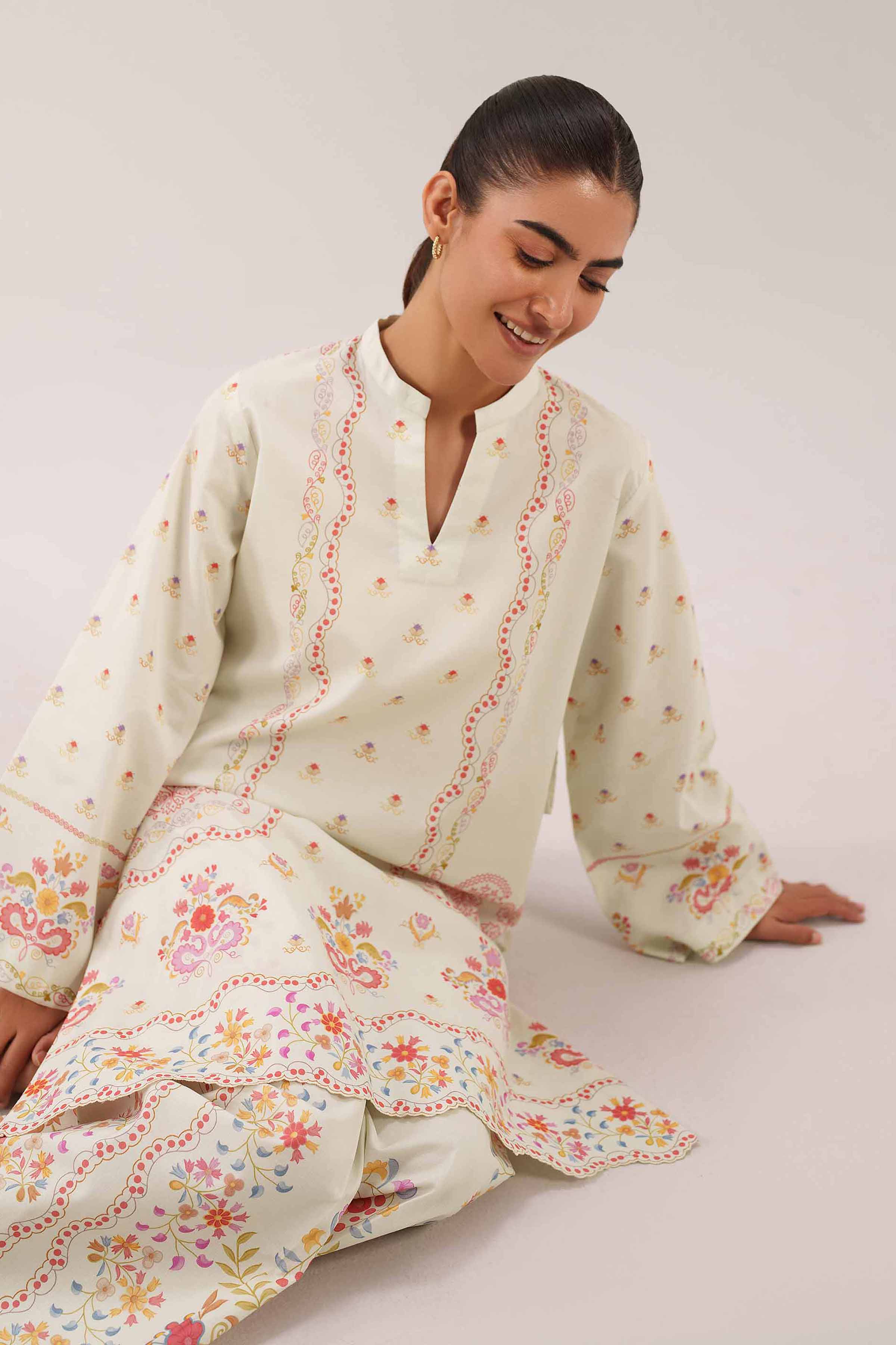 2 Piece - Digital Printed Suit - 42601066 for Women - Unstitched Collection | Nishat | Shop Online