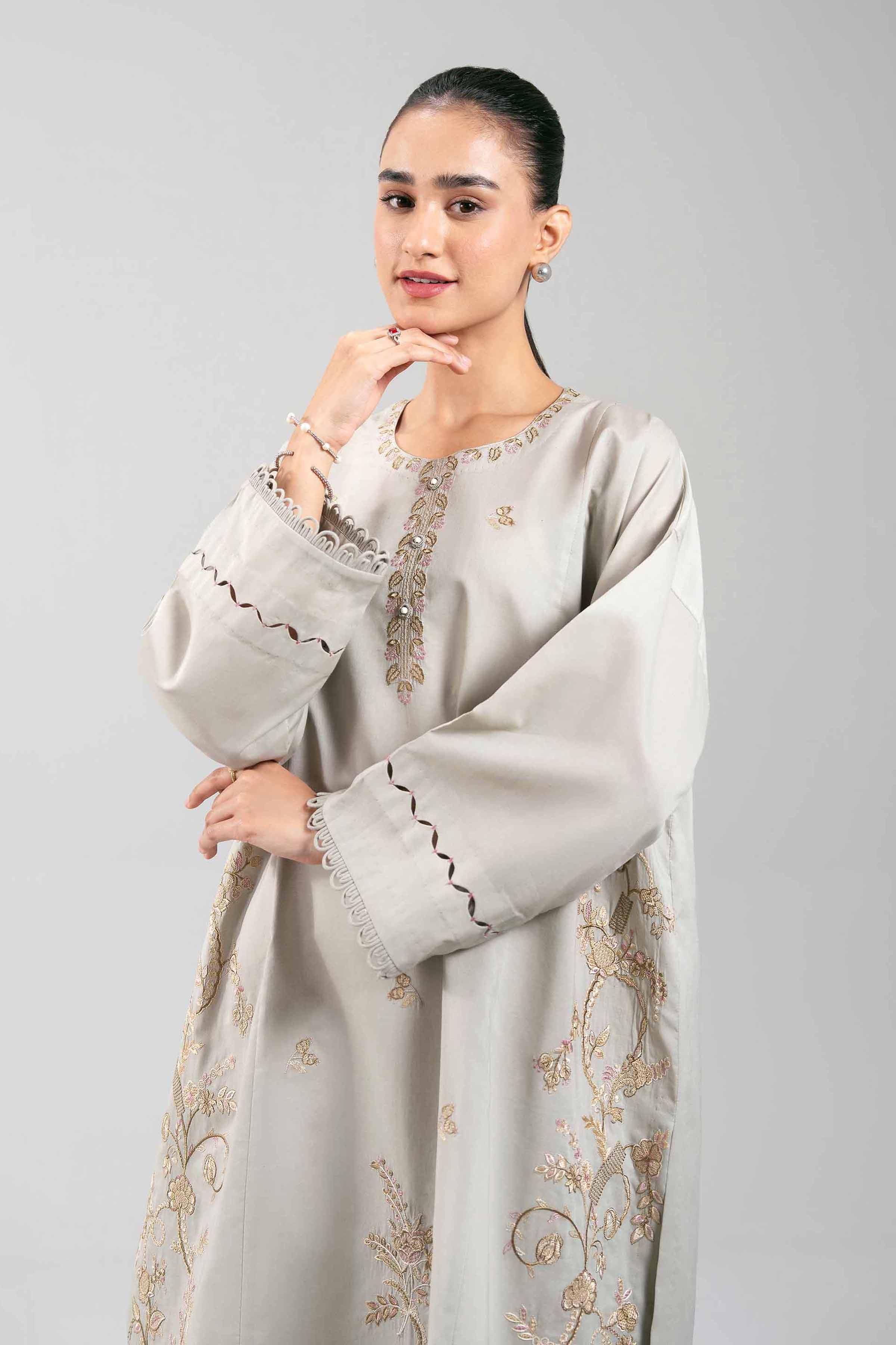 2 Piece - Embroidered Suit - 42601085 for Women - Unstitched Collection | Nishat | Shop Online