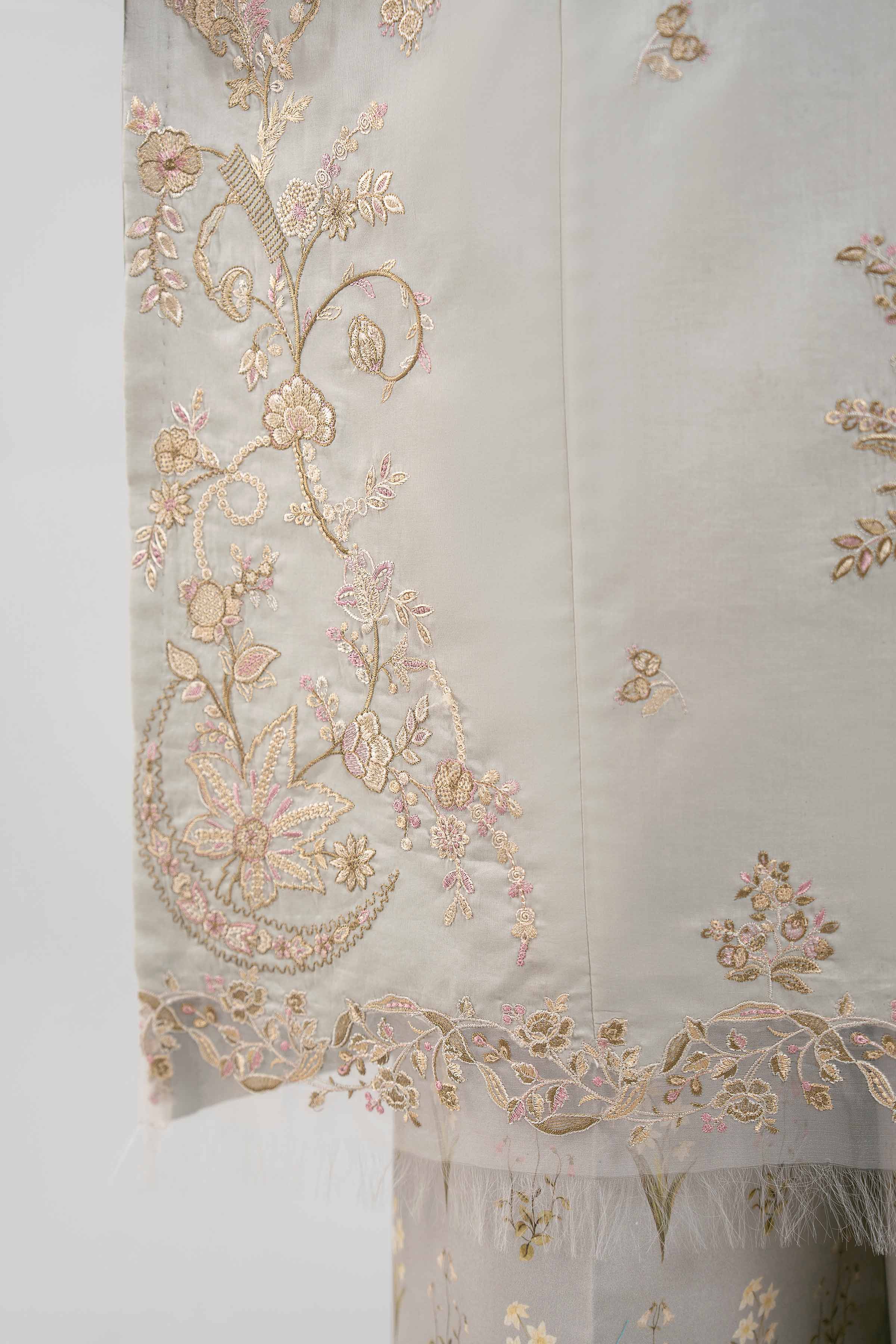 2 Piece - Embroidered Suit - 42601085 for Women - Unstitched Collection | Nishat | Shop Online