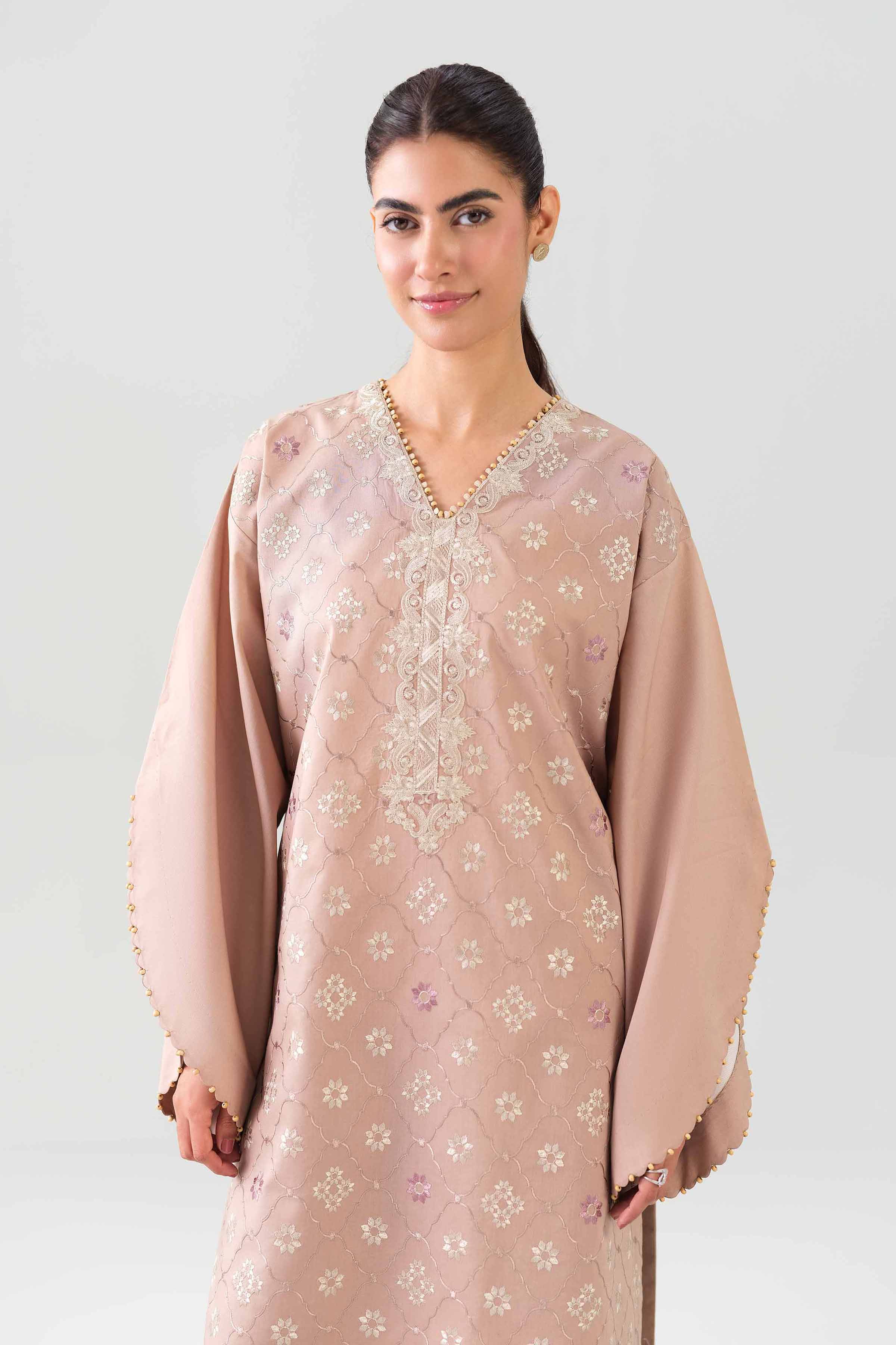 2 Piece - Embroidered Suit - 42601091