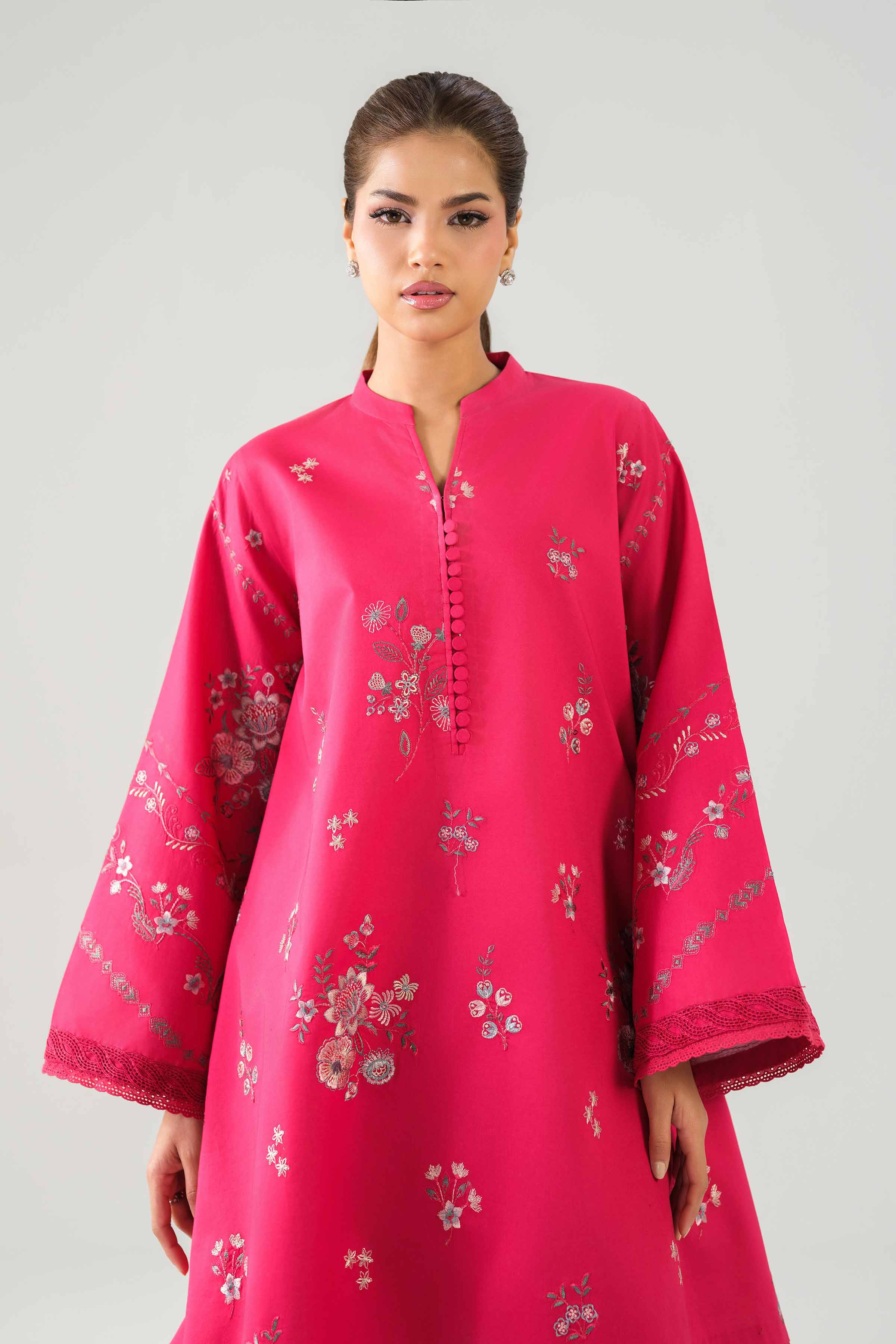 2 Piece - Embroidered Suit - 42601094