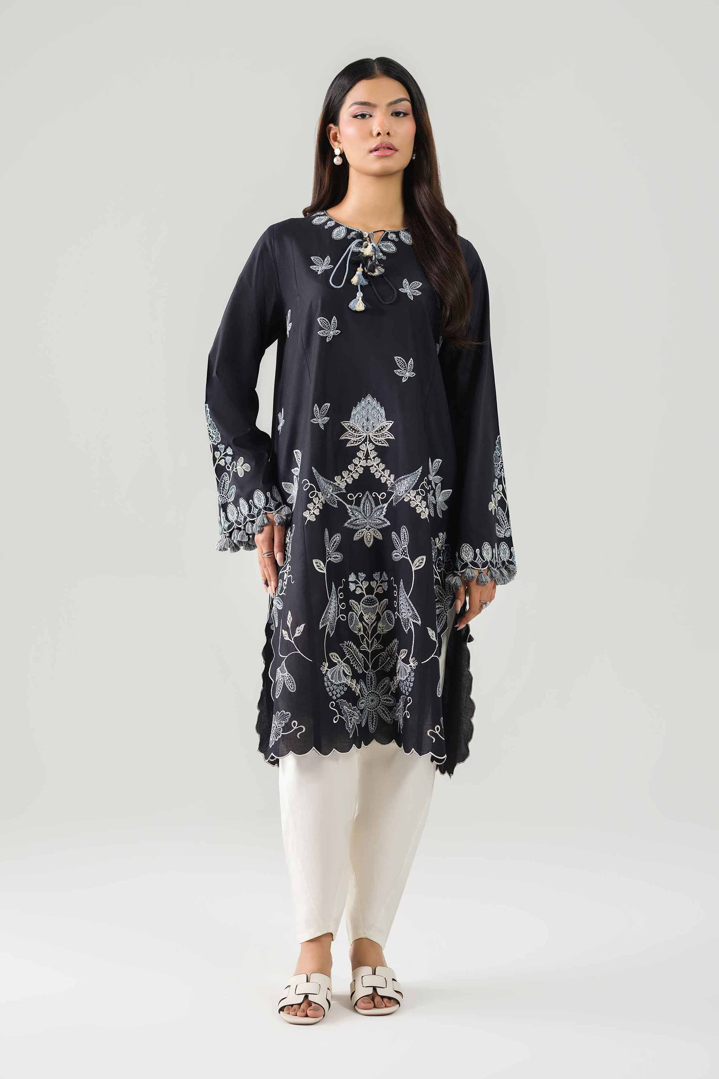 2 Piece - Embroidered Suit - 42601098 for Women - Unstitched Collection | Nishat | Shop Online