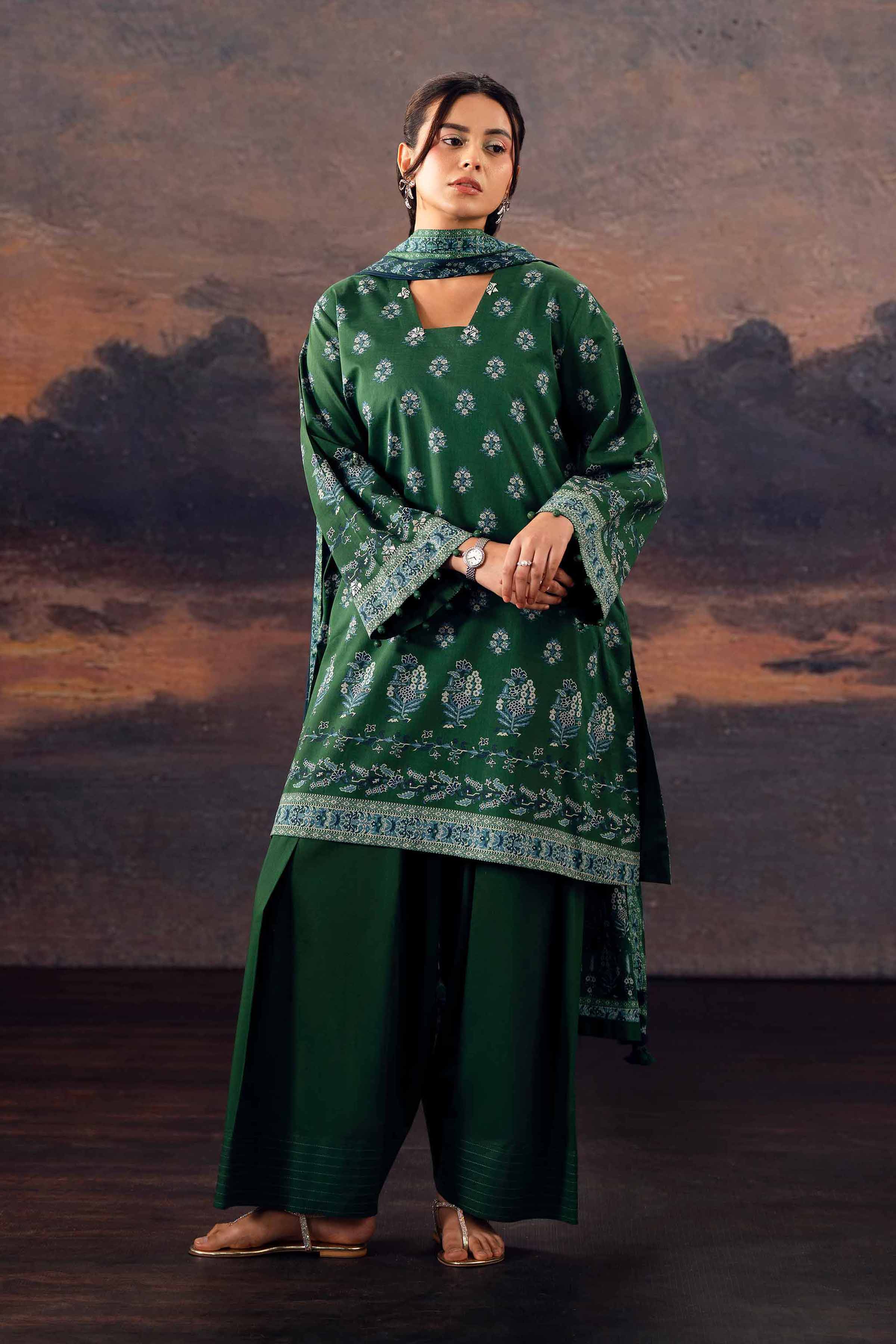 3 Piece - Digital Printed Suit - 42601114