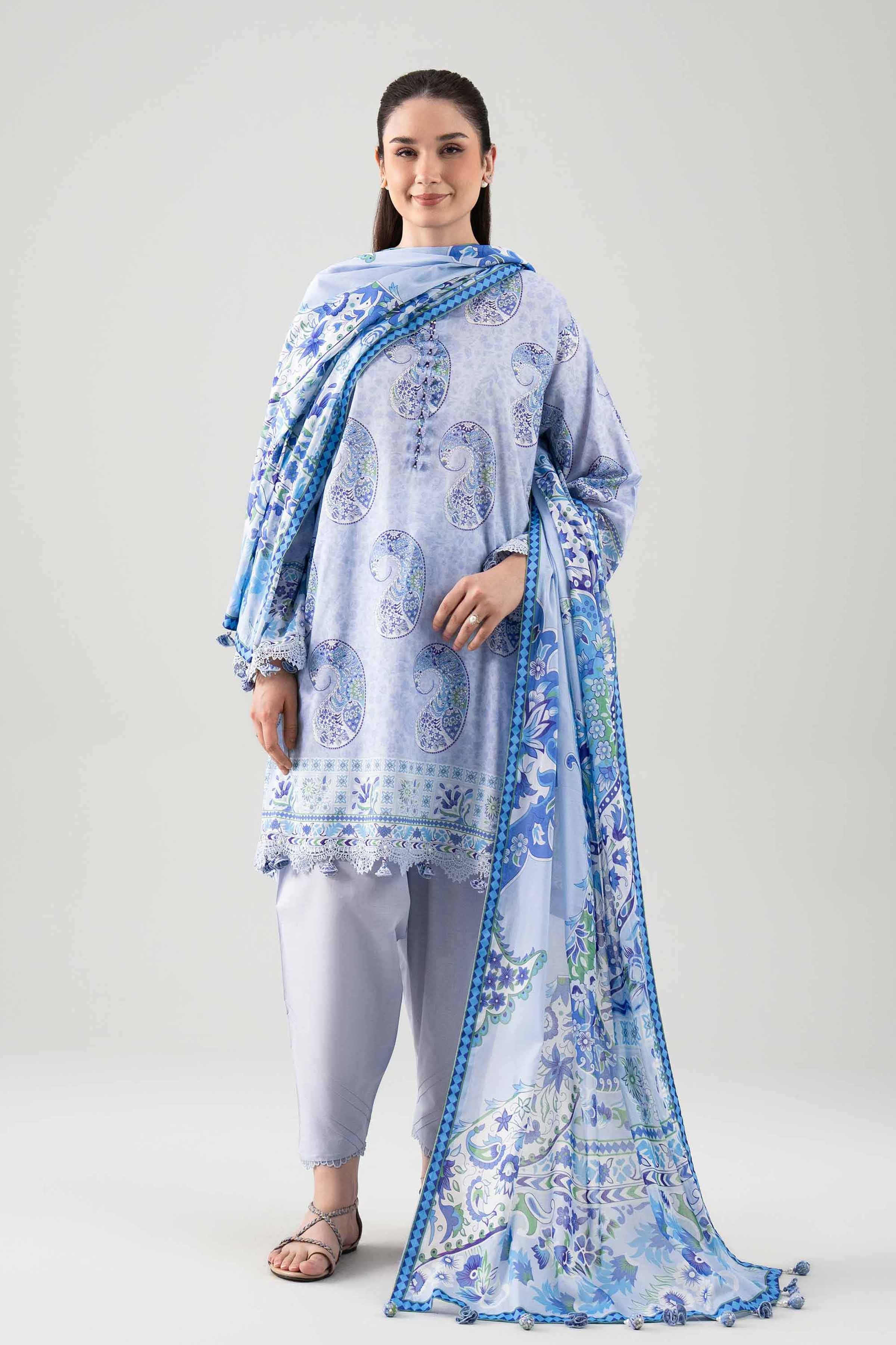3 Piece - Digital Printed Suit - 42601117