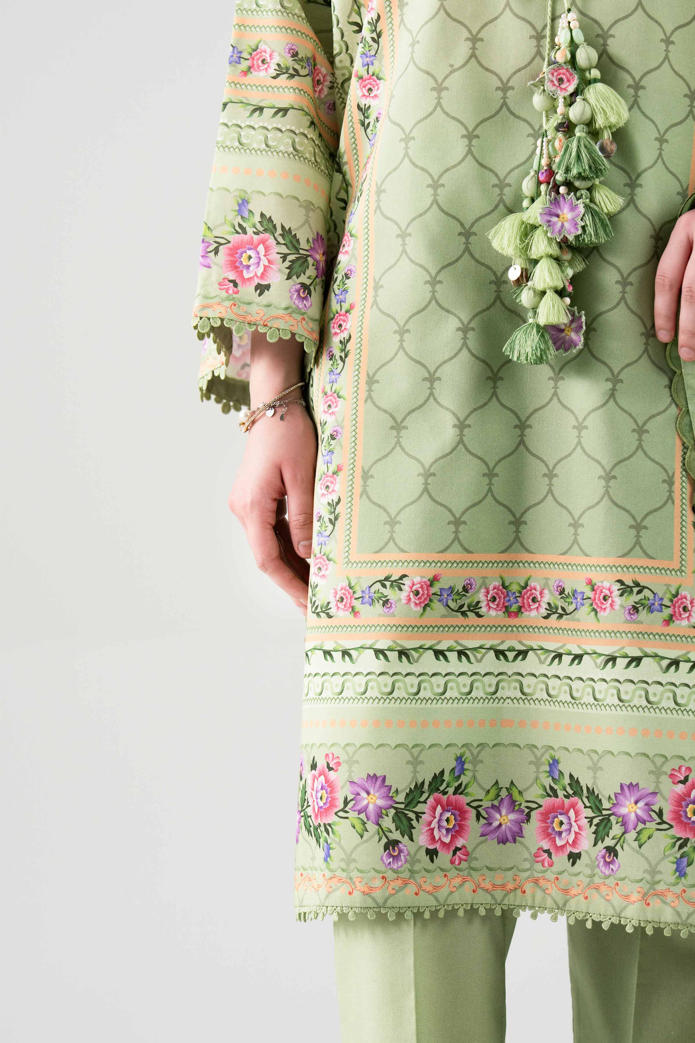 3 Piece - Digital Printed Suit - 42601119