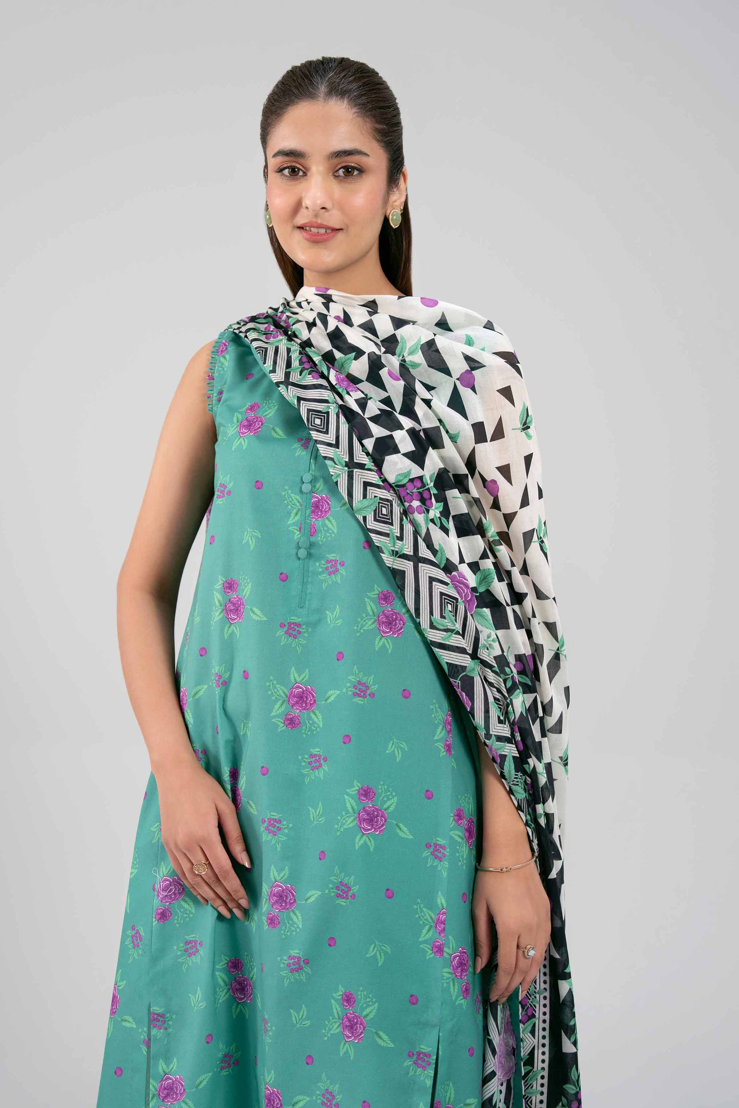 3 Piece - Printed Suit - 42601126