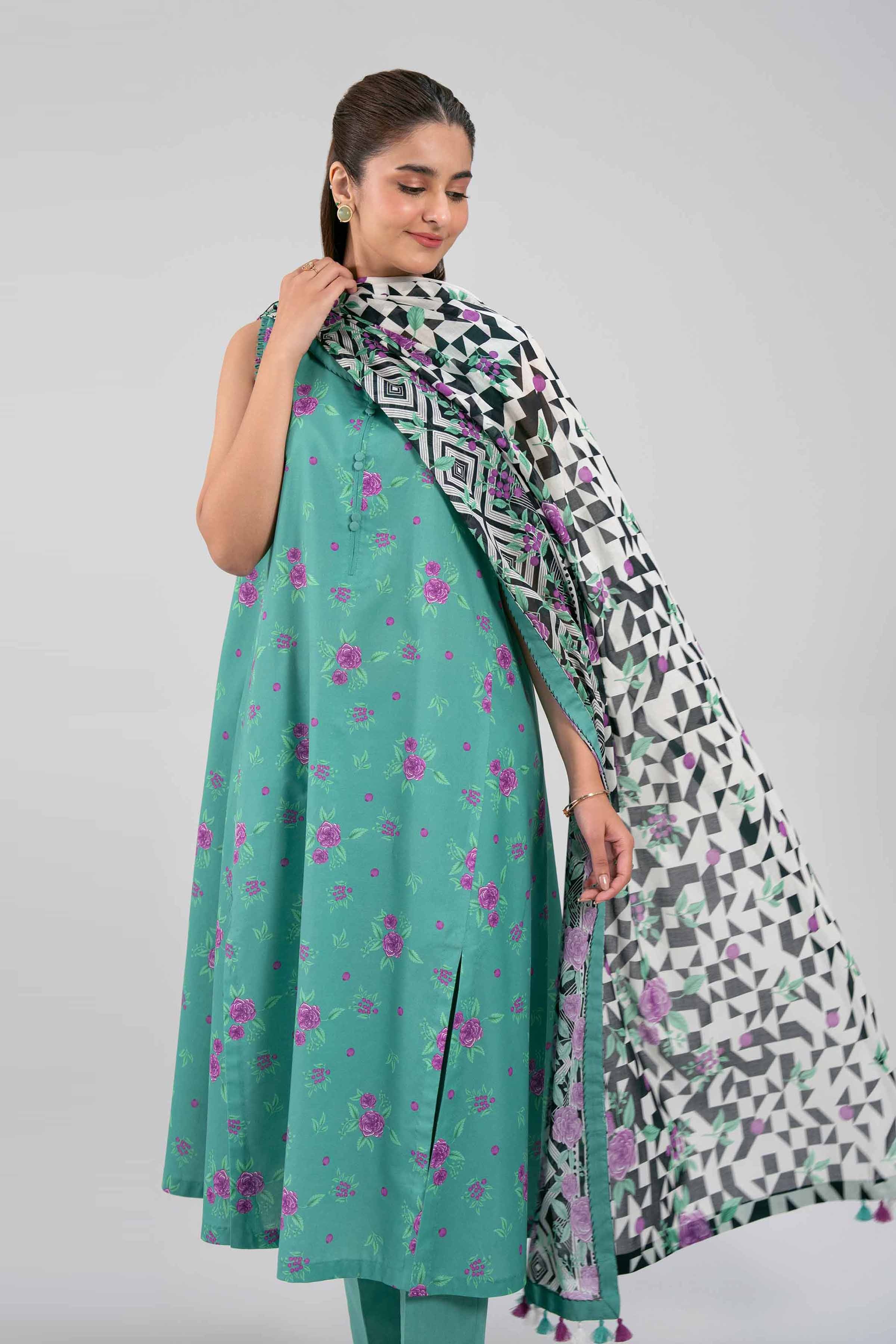 3 Piece - Printed Suit - 42601126