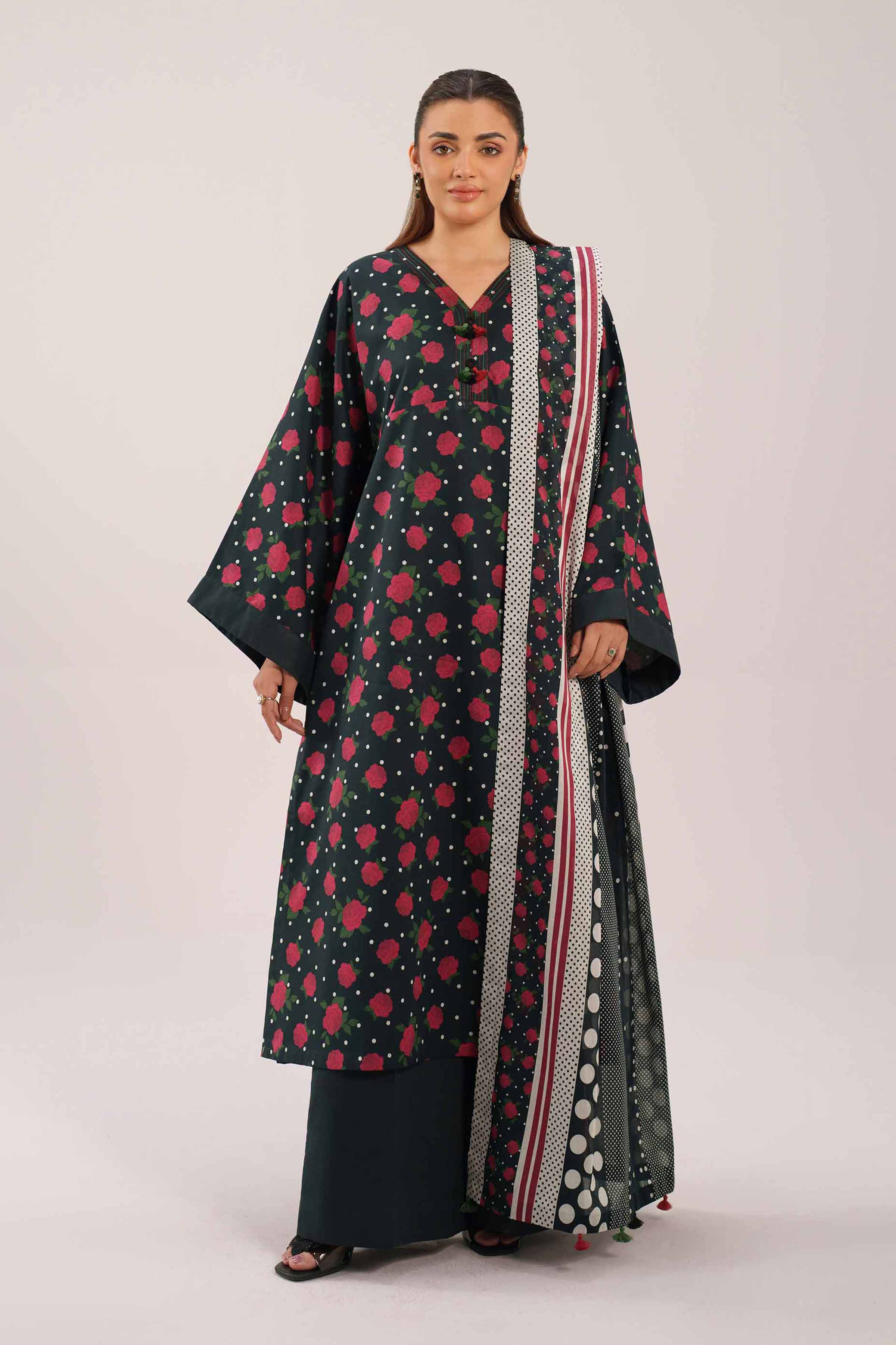 3 Piece - Printed Suit - 42601128