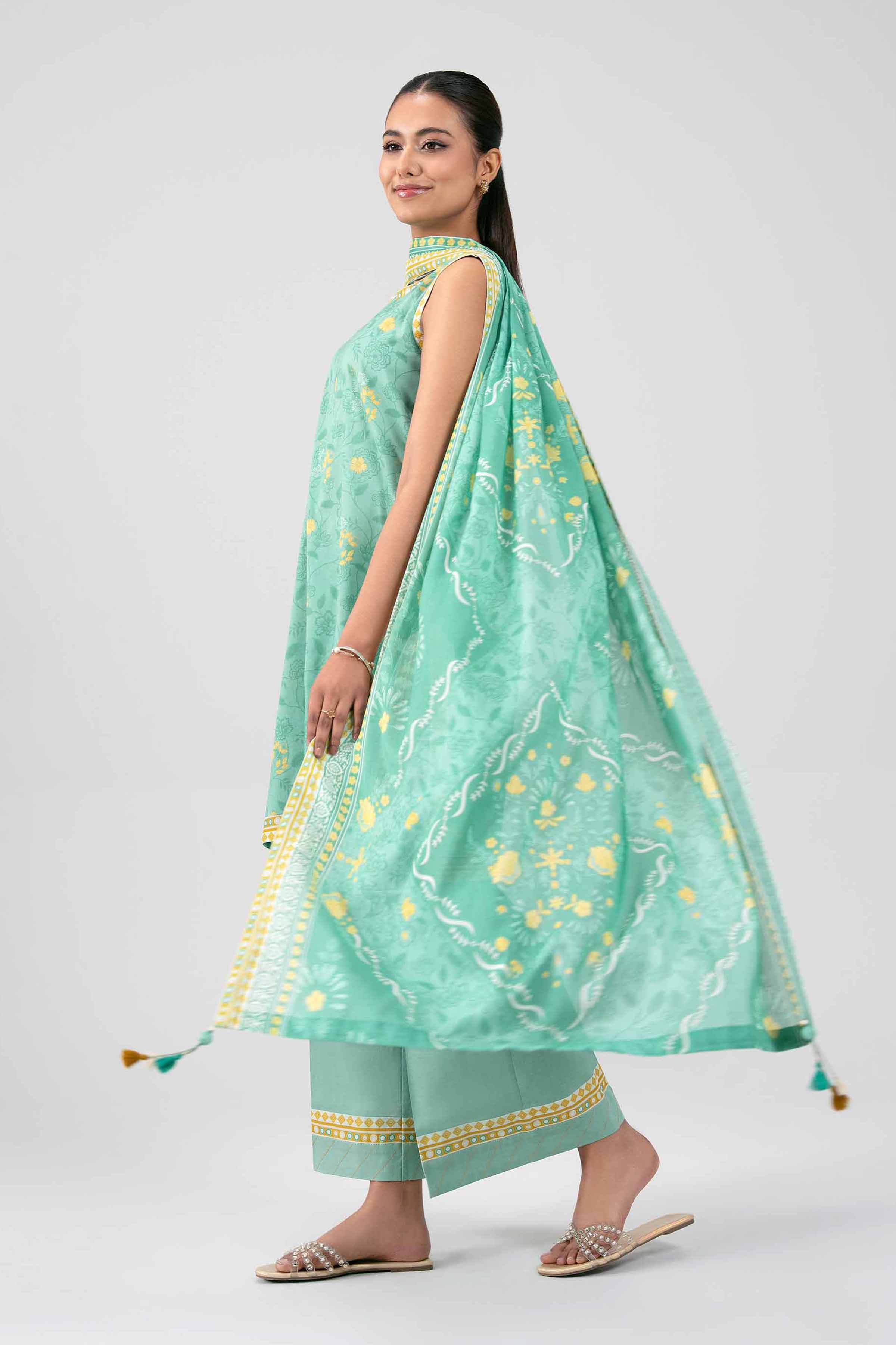 3 Piece - Printed Suit - 42601130