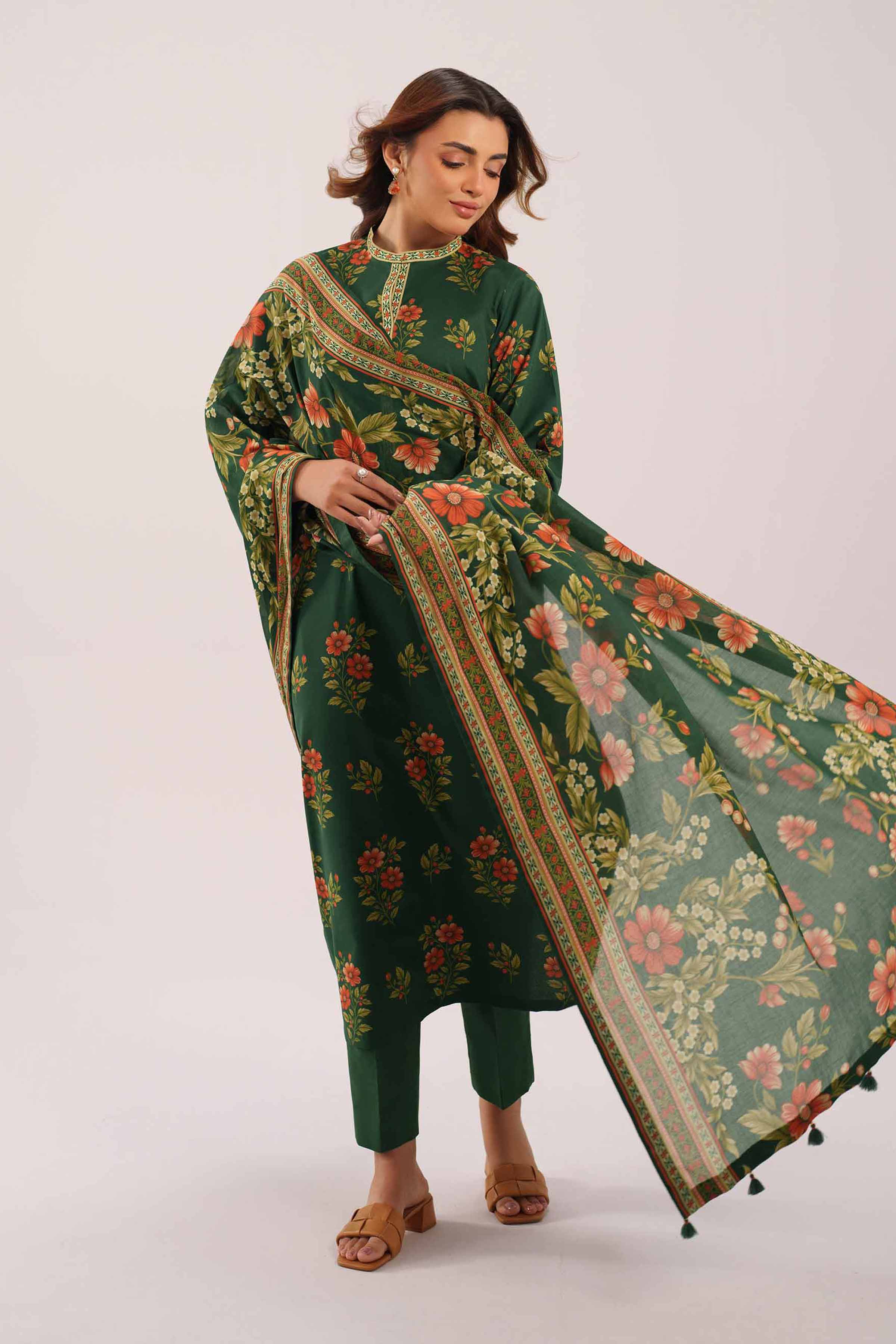 3 Piece - Printed Suit - 42601132