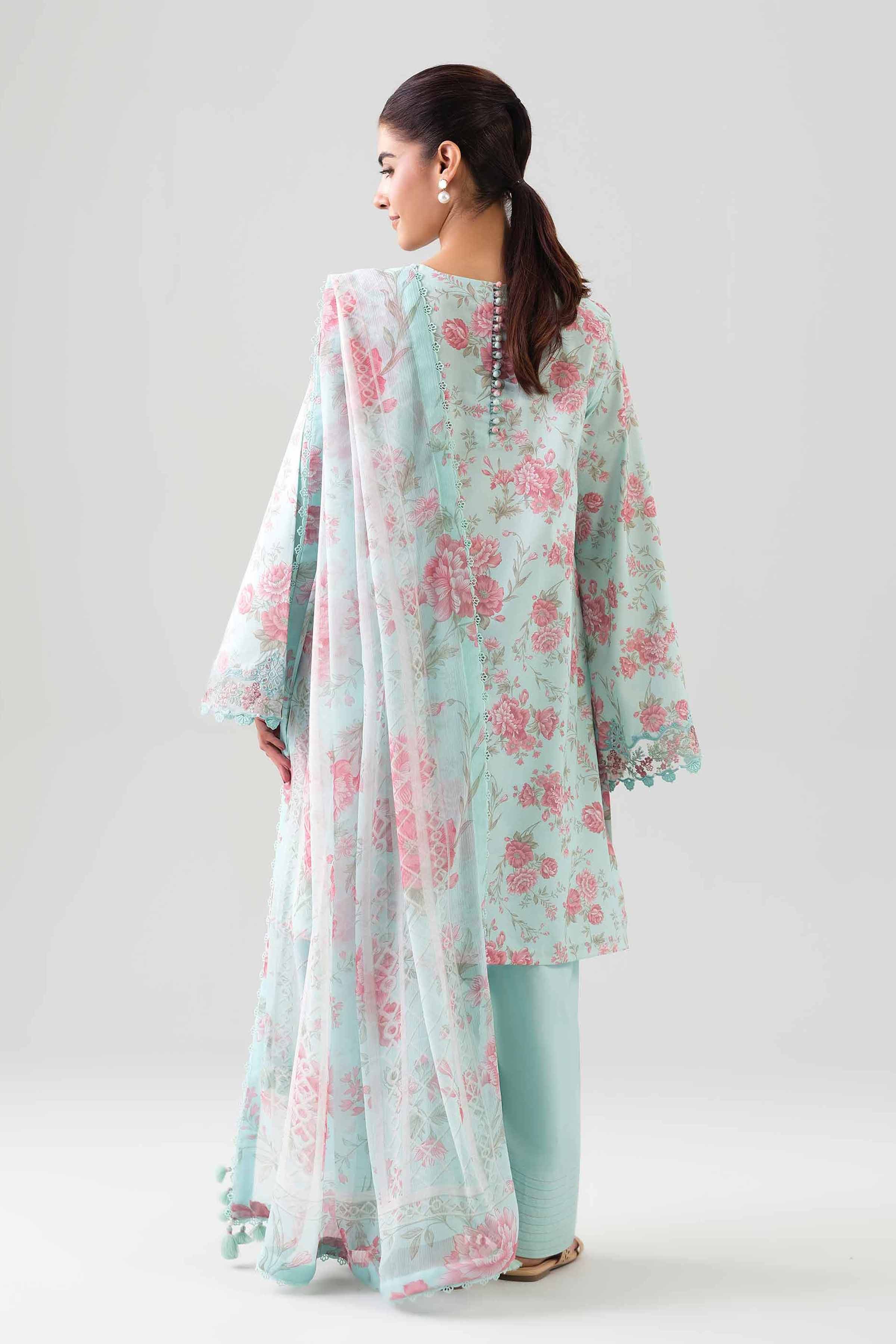 3 Piece - Digital Printed Embroidered Suit - 42601147 for Women - Unstitched Collection | Nishat | Shop Online