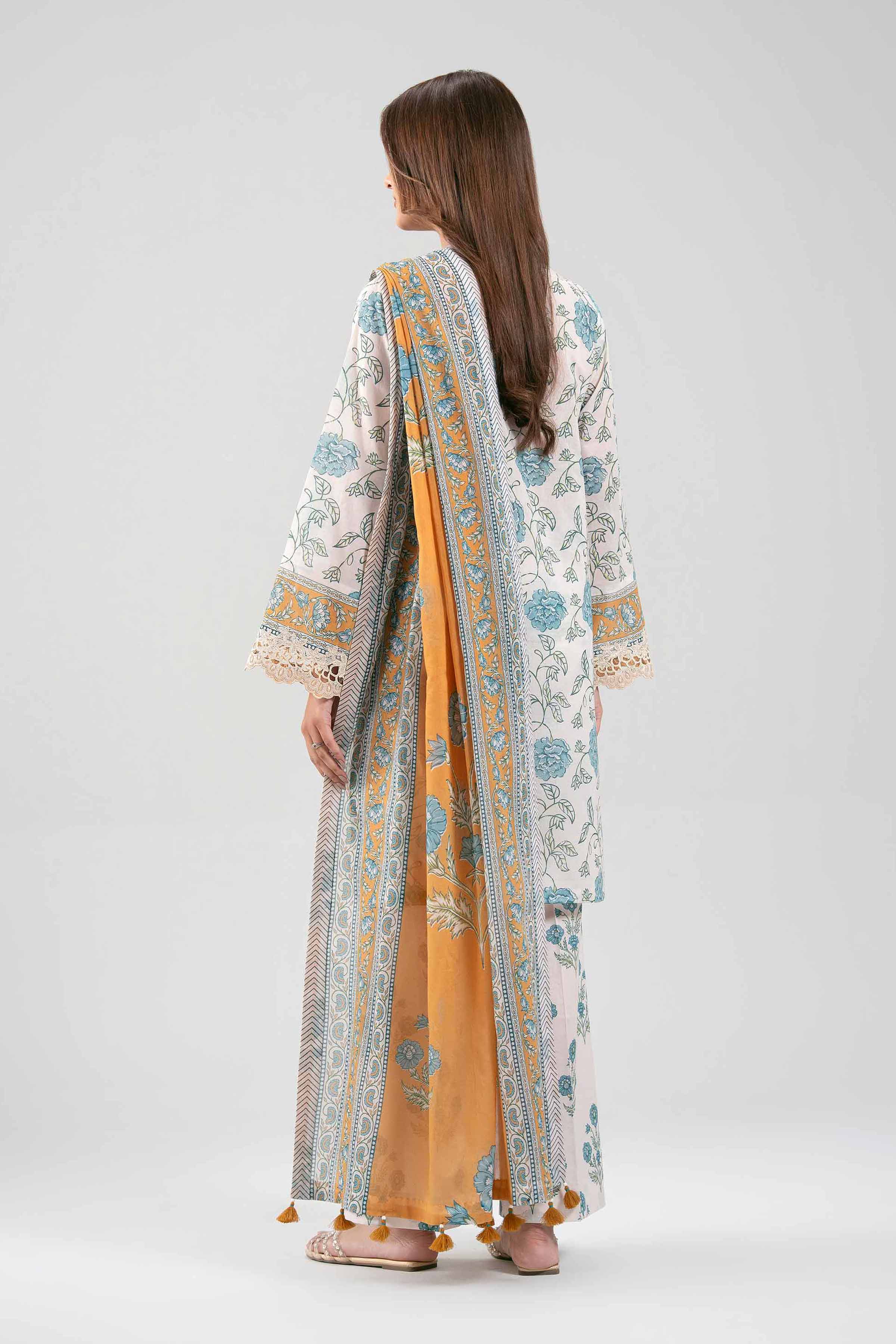 3 Piece - Printed Embroidered Suit - 42601166 for Women - Unstitched Collection | Nishat | Shop Online