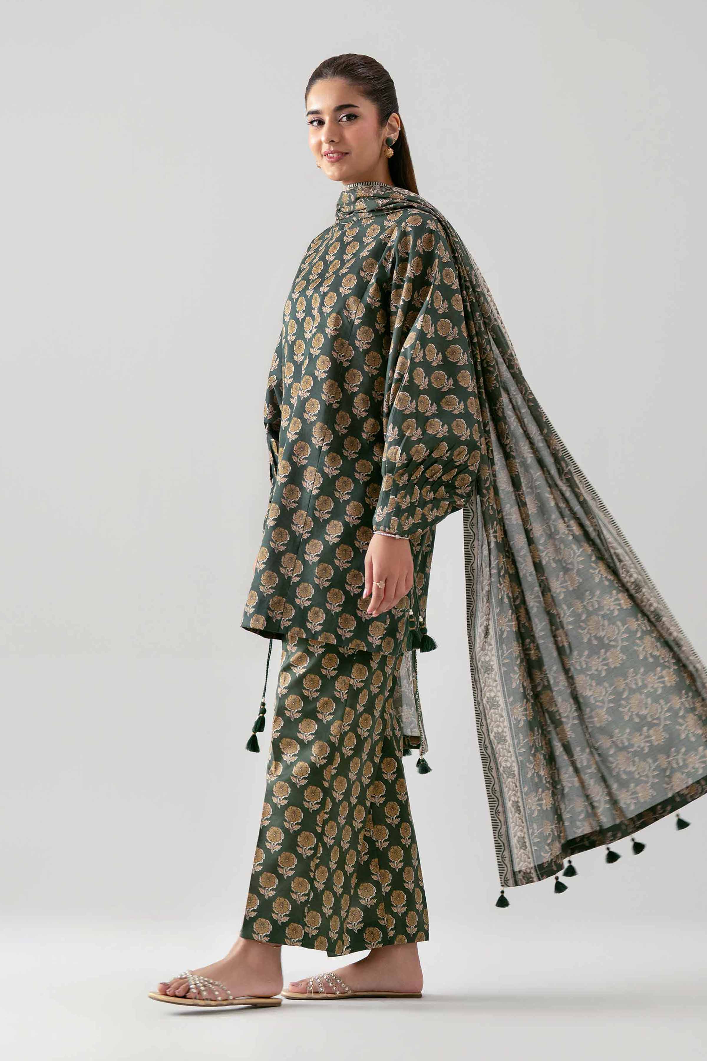 3 Piece - Printed Suit - 42601175