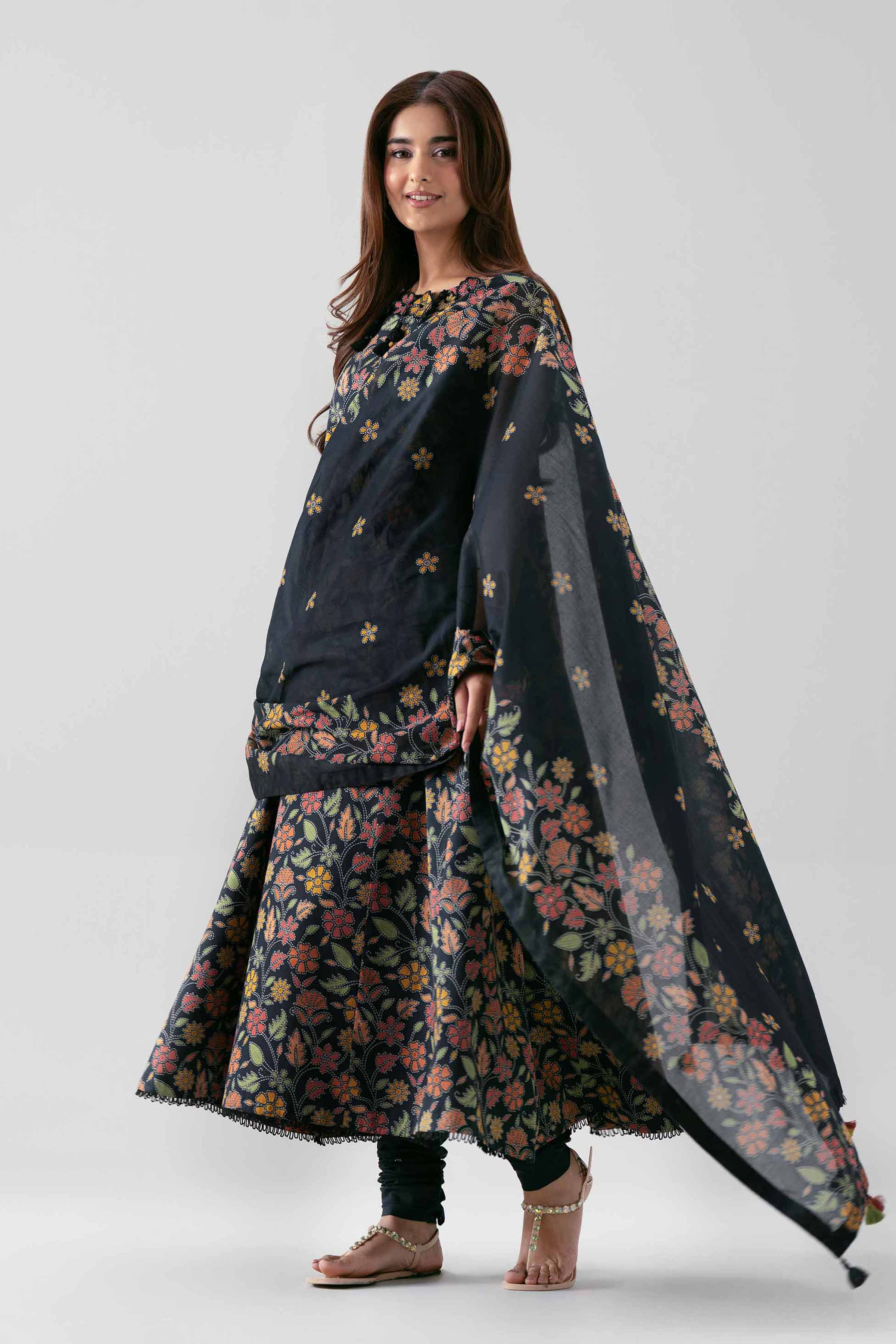 3 Piece - Printed Suit - 42601177 for Women - Unstitched Collection | Nishat | Shop Online