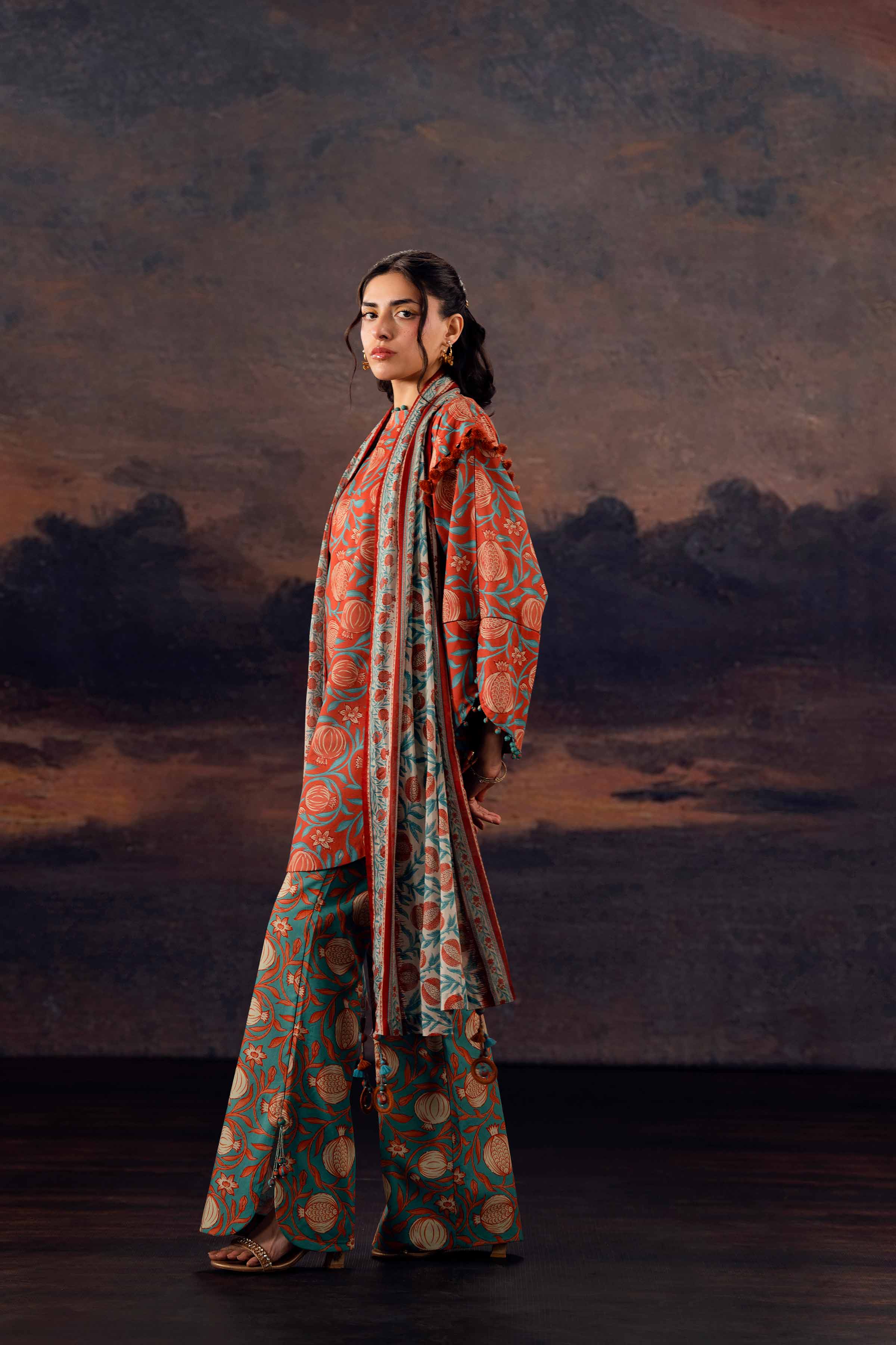 3 Piece - Printed Suit - 42601179 for Women - Unstitched Collection | Nishat | Shop Online