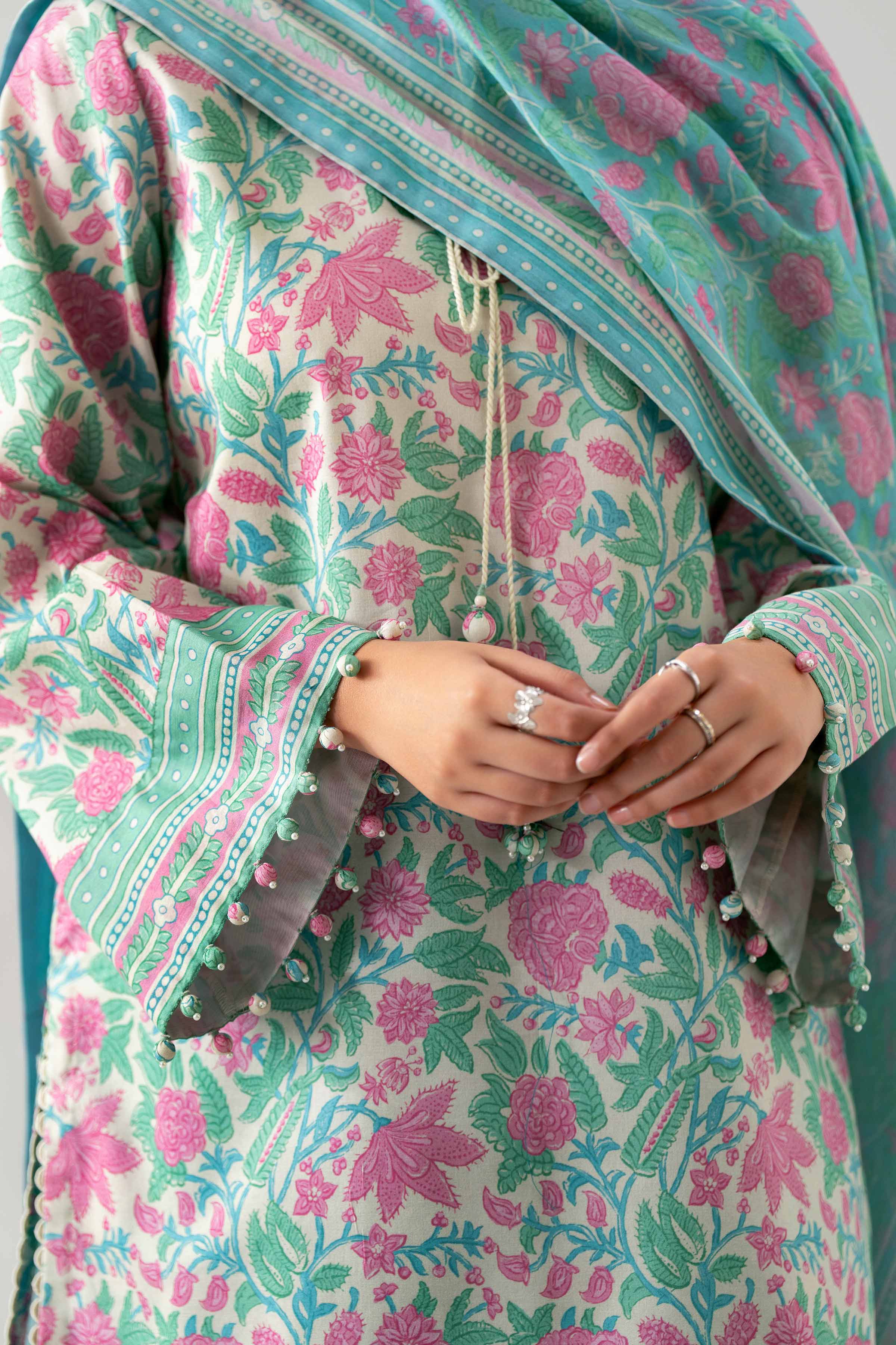 3 Piece - Printed Suit - 42601185 for Women - Unstitched Collection | Nishat | Shop Online