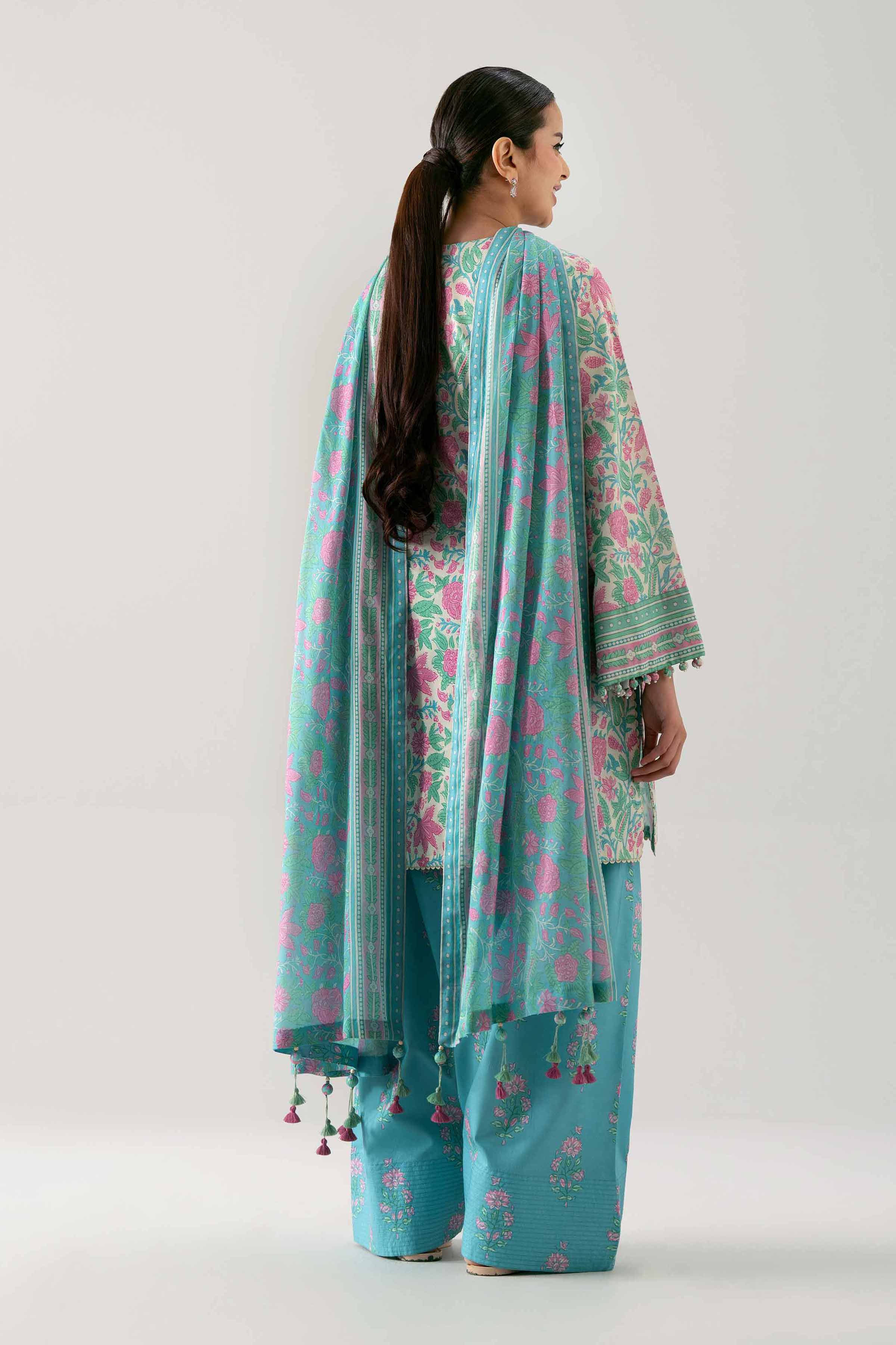 3 Piece - Printed Suit - 42601185 for Women - Unstitched Collection | Nishat | Shop Online